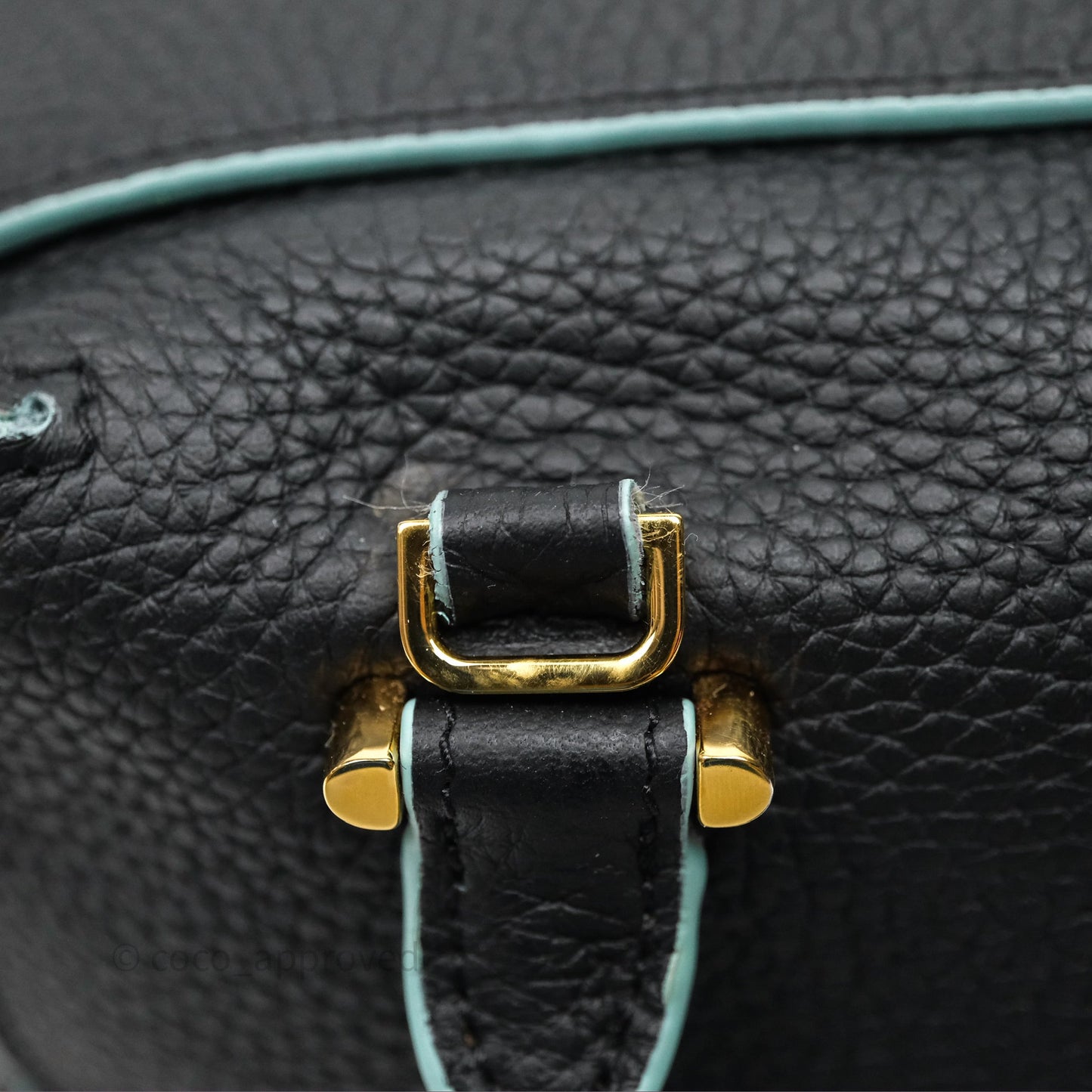 Delvaux Cool Box Mini Taurillon Soft Grained Calfskin Black