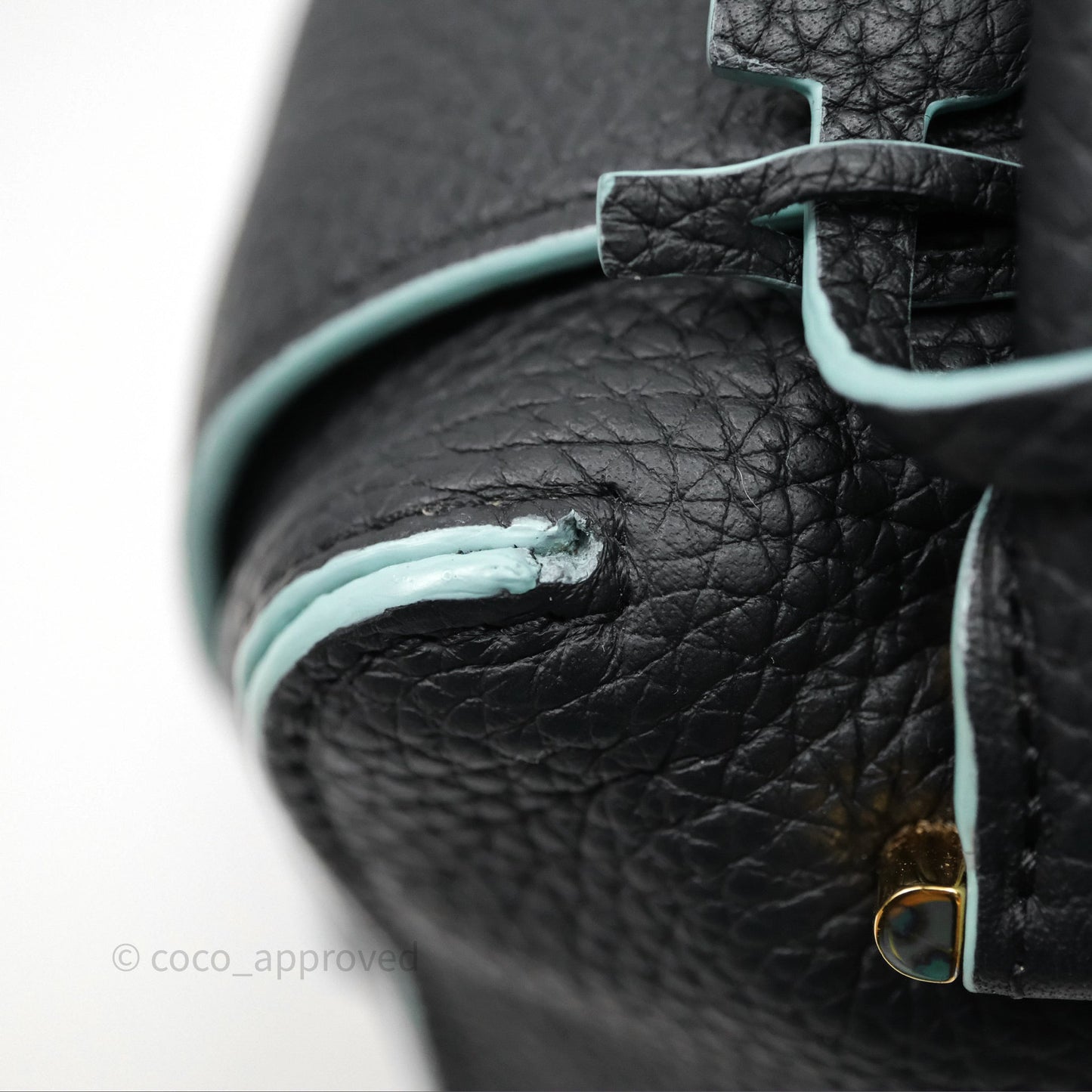 Delvaux Cool Box Mini Taurillon Soft Grained Calfskin Black
