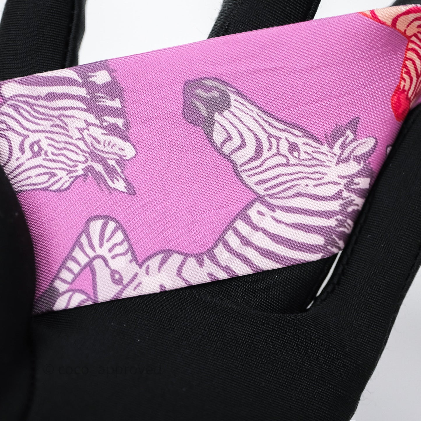 Hermès Les Zebres Silk Twilly