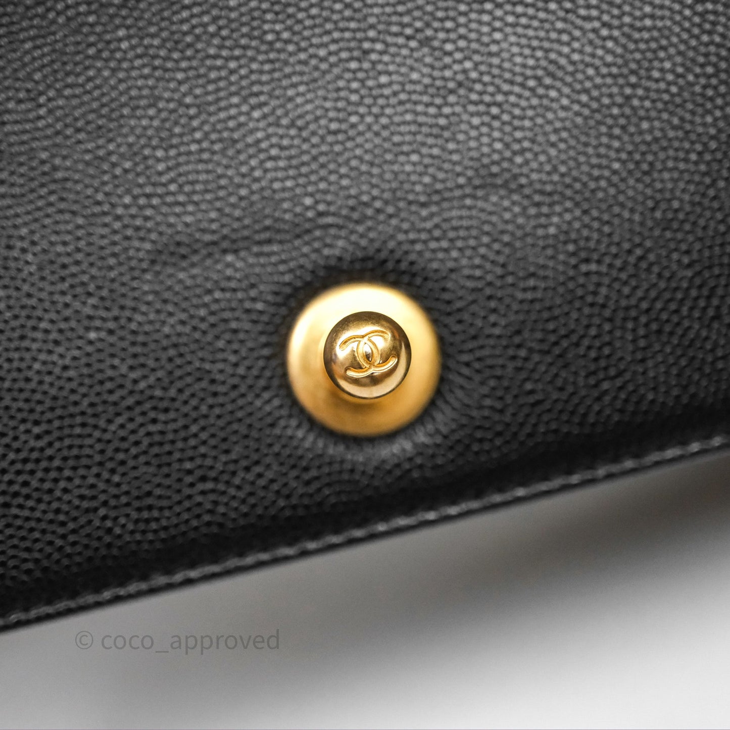 Chanel Small Quilted Boy Black Caviar Gold Hardware