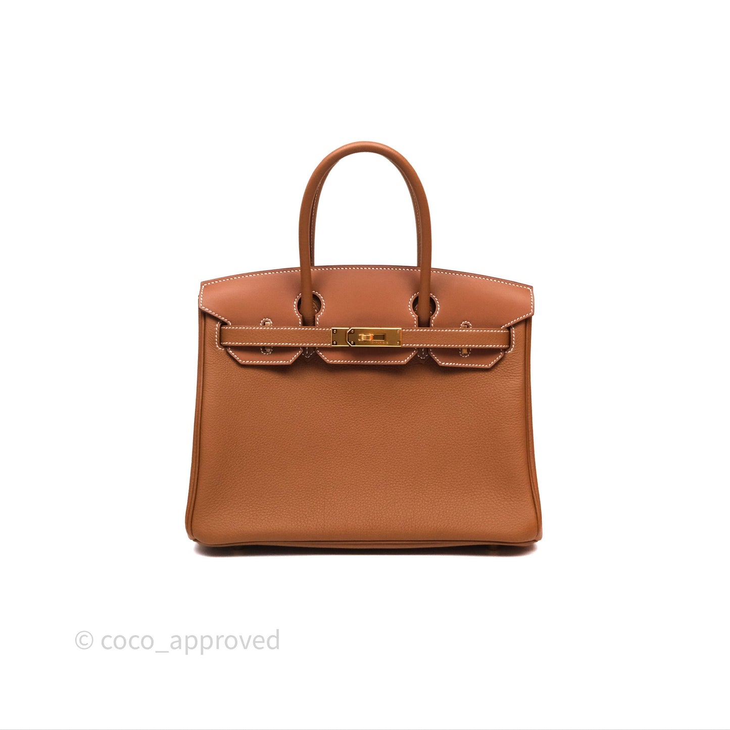 Hermès Birkin 3 In 1 30 Retourne Gold Togo/Swift Gold Hardware