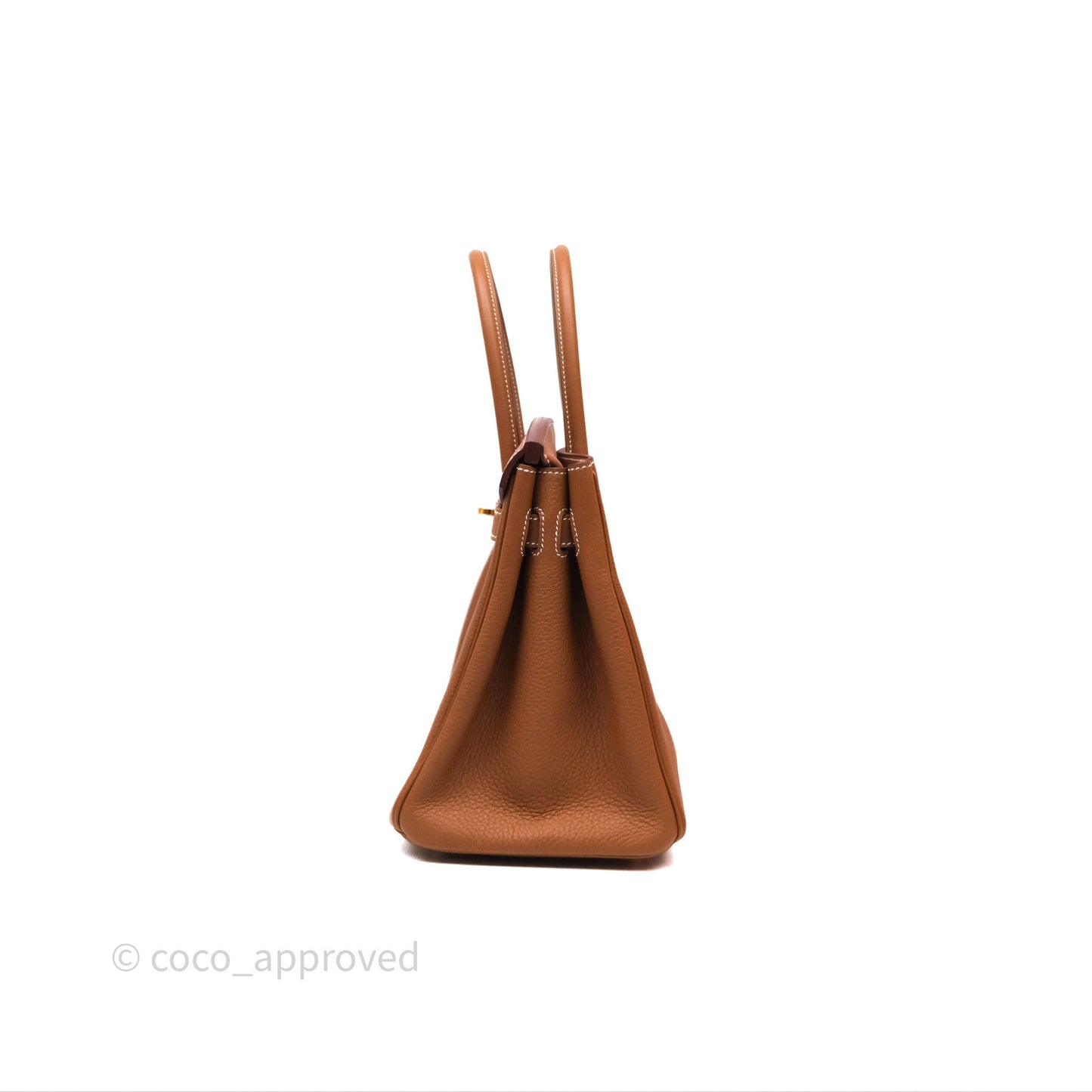 Hermès Birkin 3 In 1 30 Retourne Gold Togo/Swift Gold Hardware
