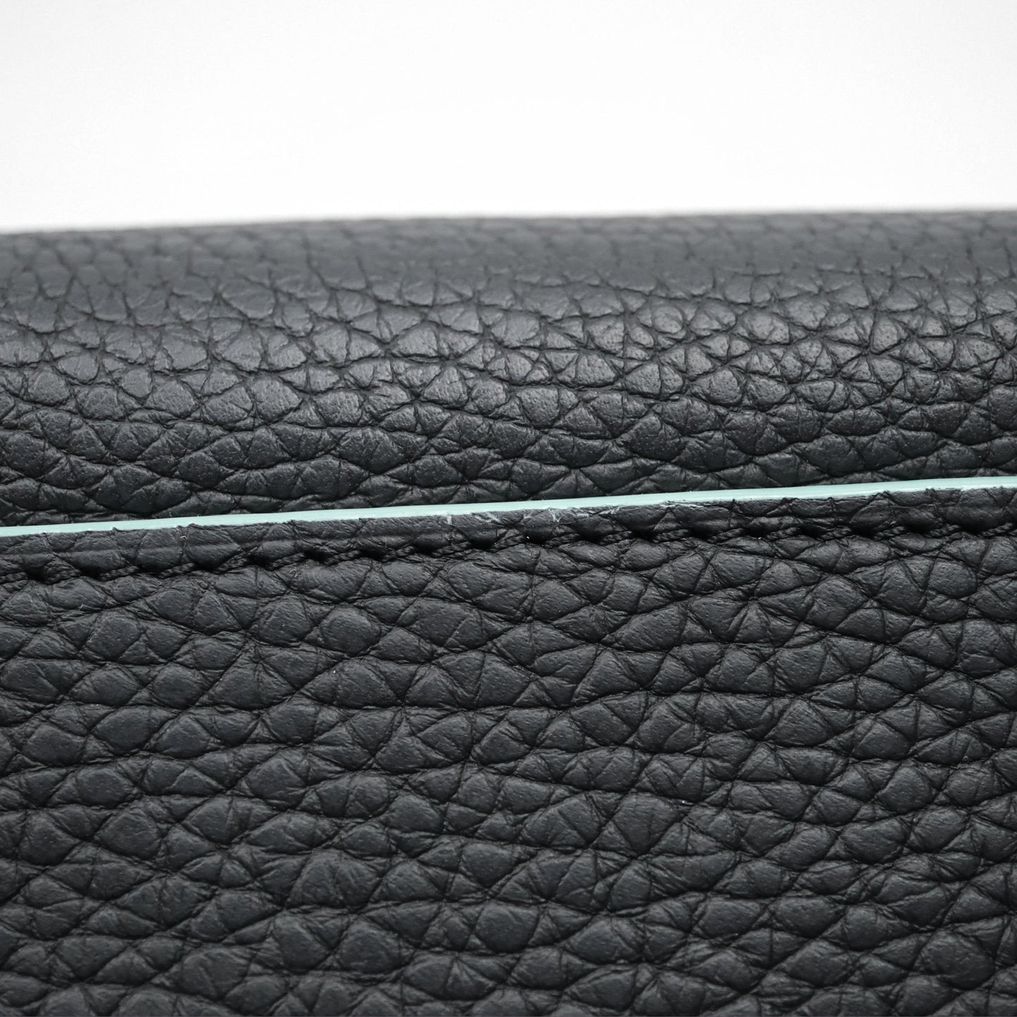 Delvaux Cool Box Mini Taurillon Soft Grained Calfskin Black
