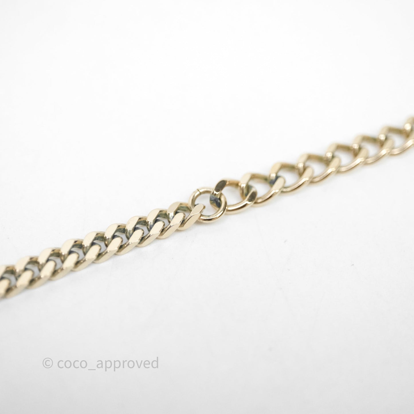Chanel Crystal Round CC With Pearl Choker 23K