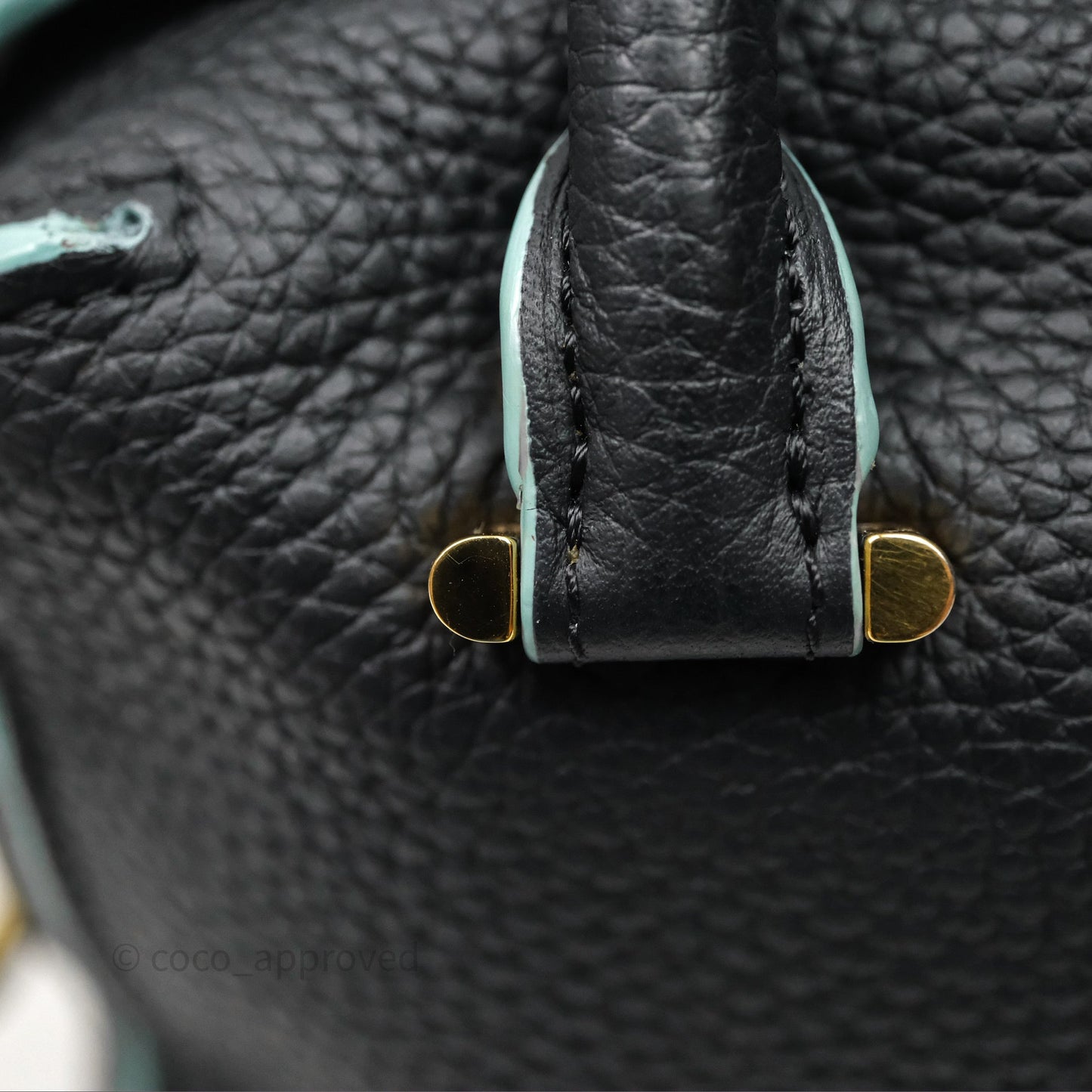 Delvaux Cool Box Mini Taurillon Soft Grained Calfskin Black
