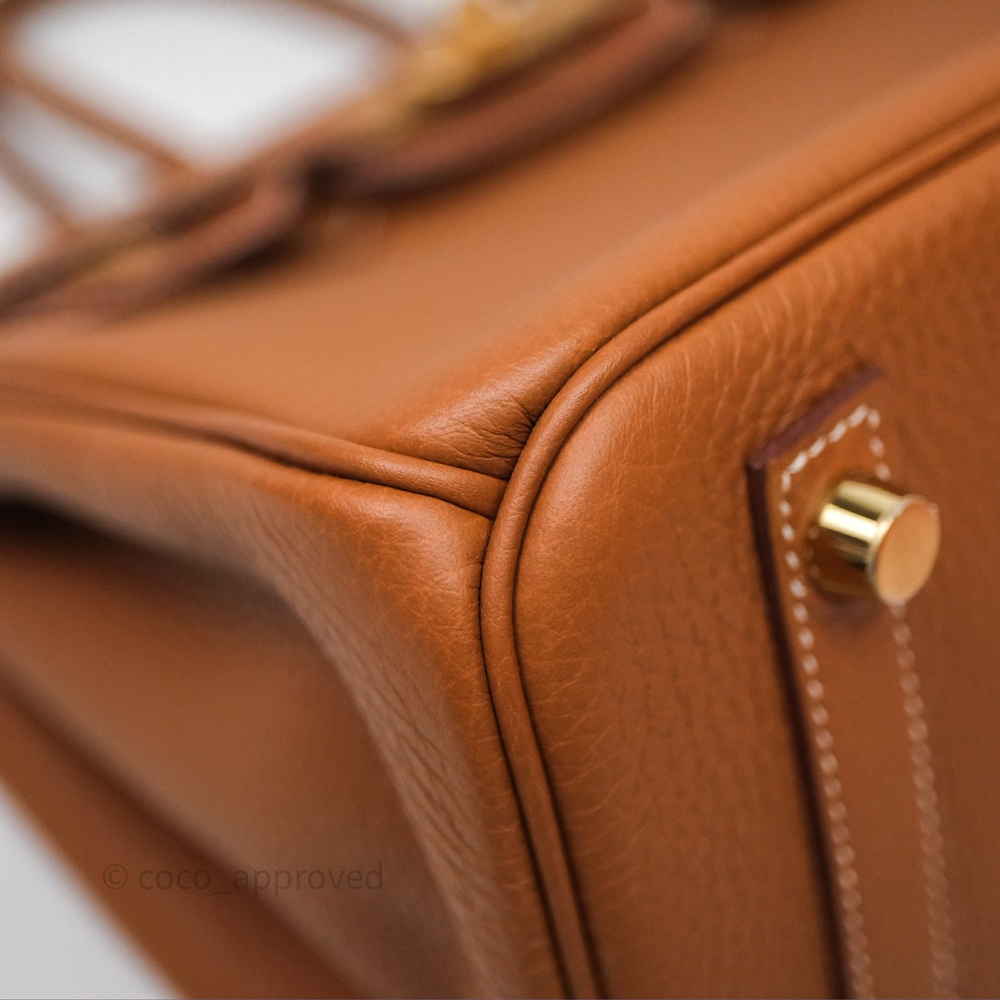 Hermès Birkin 3 In 1 30 Retourne Gold Togo/Swift Gold Hardware
