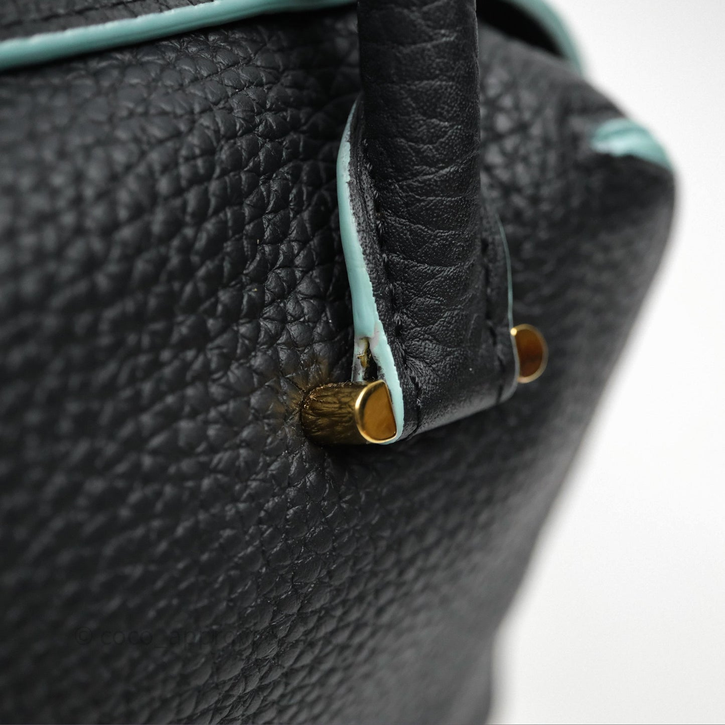 Delvaux Cool Box Mini Taurillon Soft Grained Calfskin Black