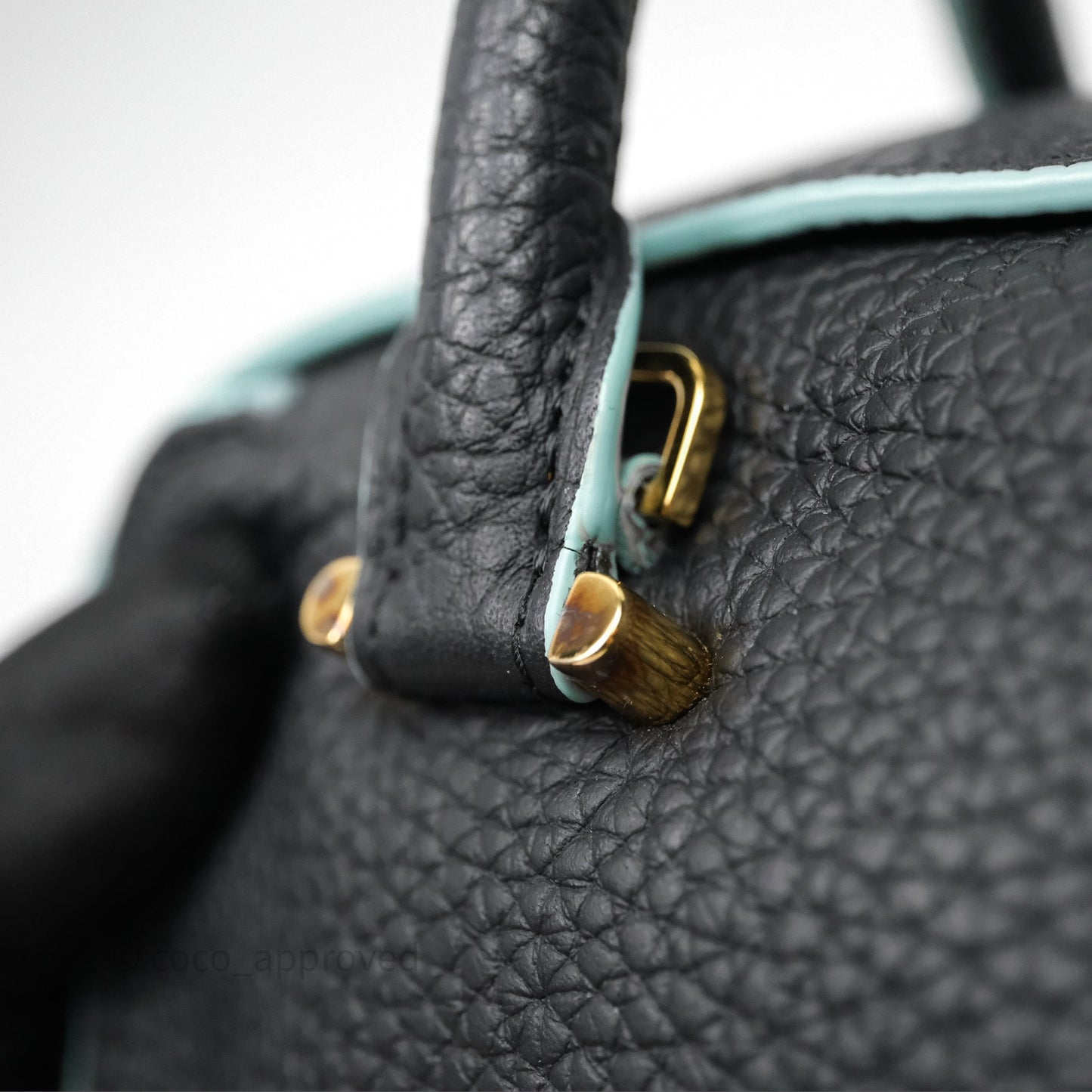 Delvaux Cool Box Mini Taurillon Soft Grained Calfskin Black