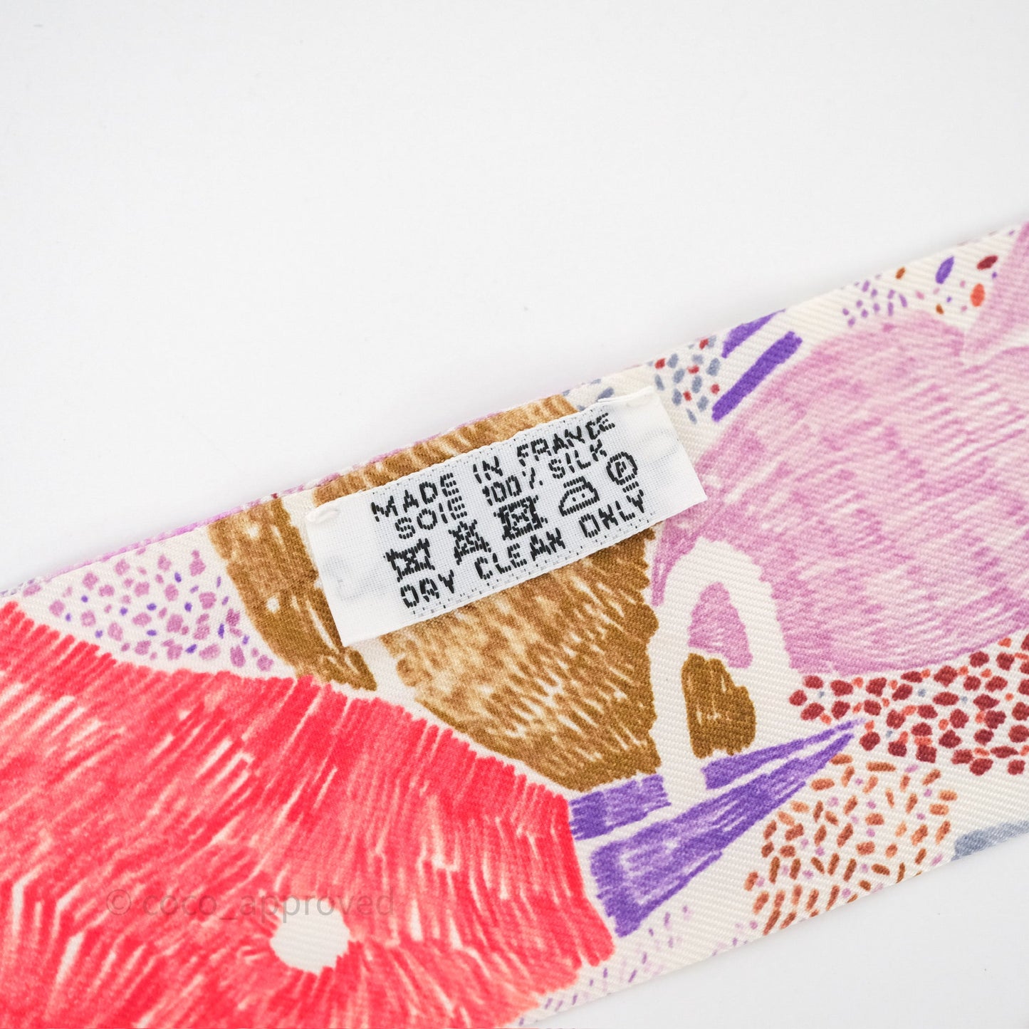 Hermès Chacun Fait Son Nid Silk Twilly