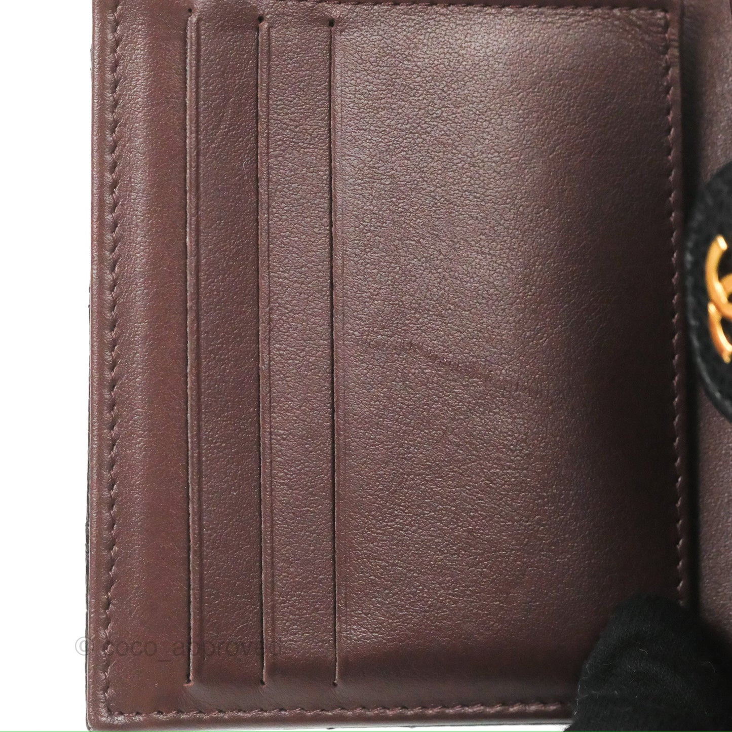 Chanel Classic Short Flap Wallet Black Caviar Gold Hardware