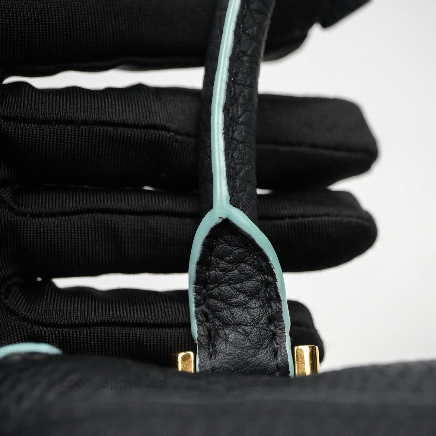Delvaux Cool Box Mini Taurillon Soft Grained Calfskin Black