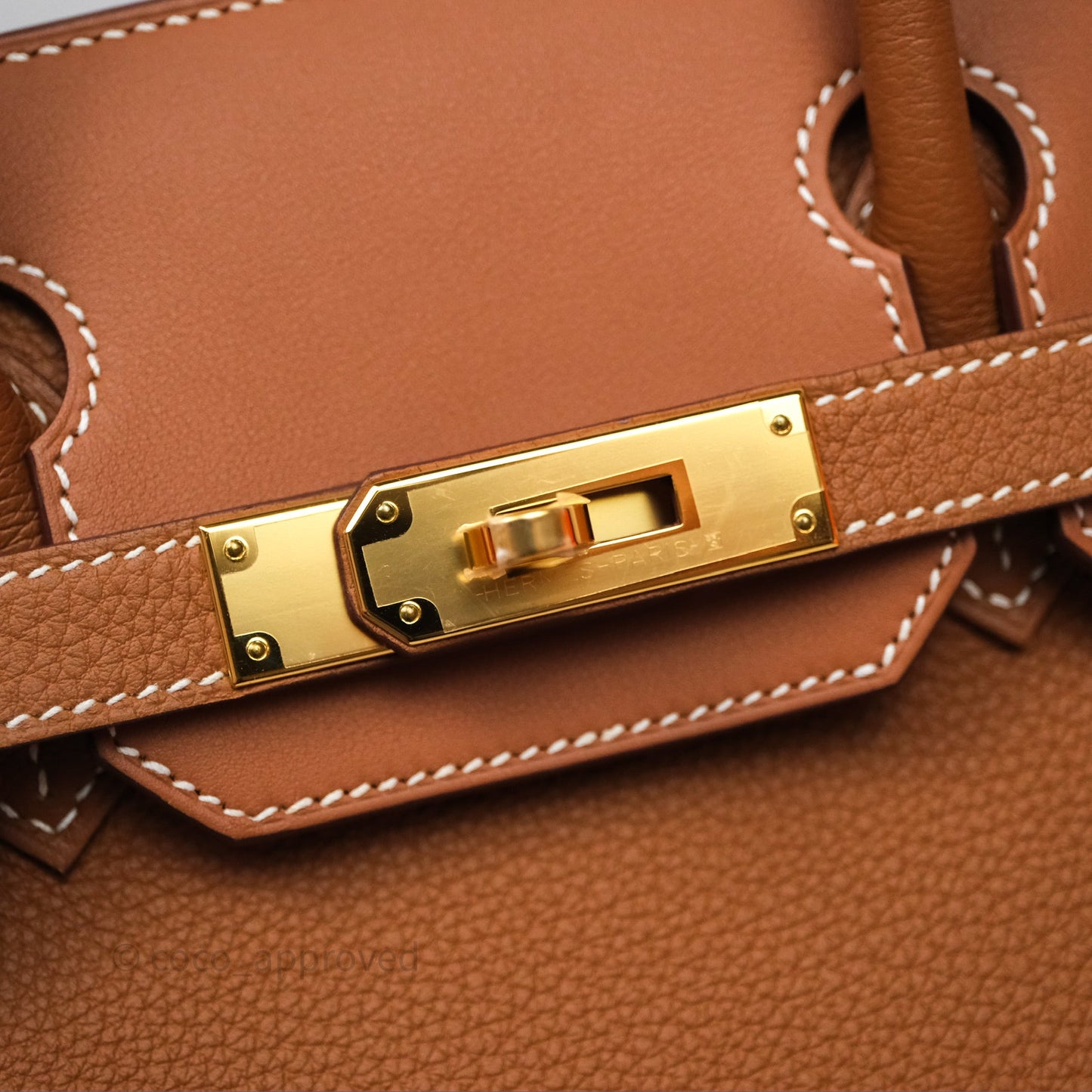Hermès Birkin 3 In 1 30 Retourne Gold Togo/Swift Gold Hardware