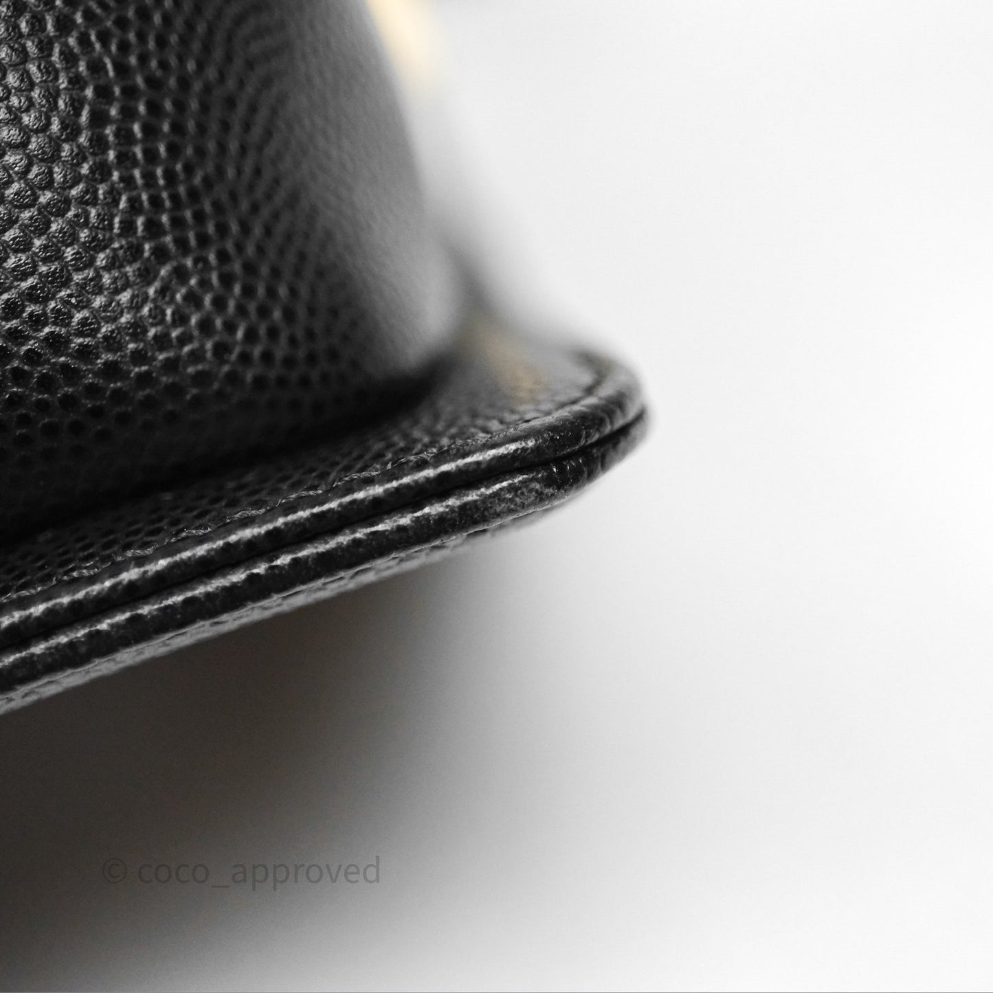 Chanel Small Quilted Boy Black Caviar Gold Hardware