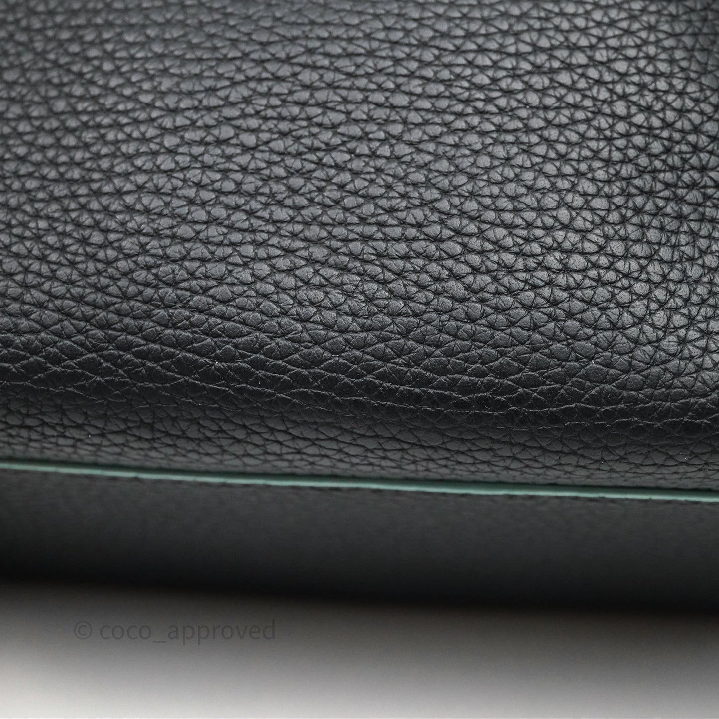 Delvaux Cool Box Mini Taurillon Soft Grained Calfskin Black