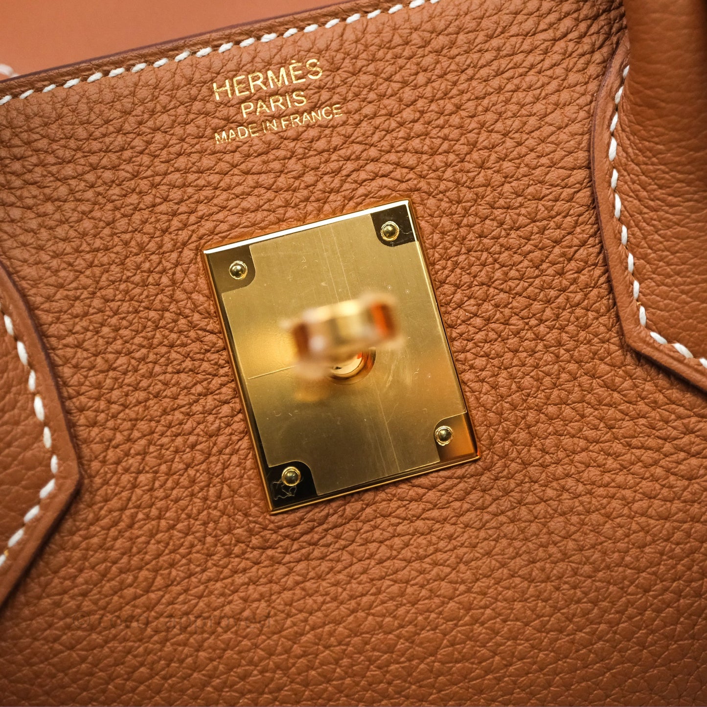 Hermès Birkin 3 In 1 30 Retourne Gold Togo/Swift Gold Hardware