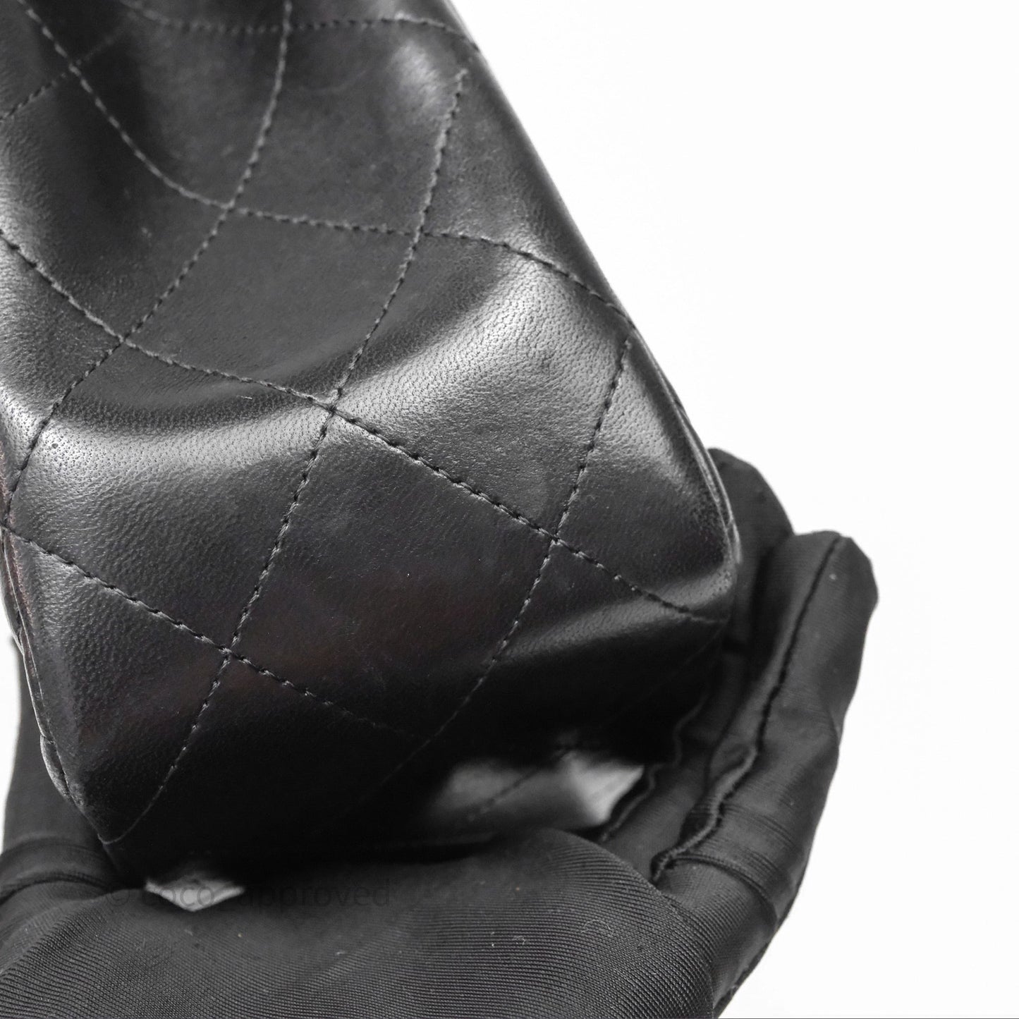 Chanel Jumbo Double Flap Black Lambskin Silver Hardware⁣⁣