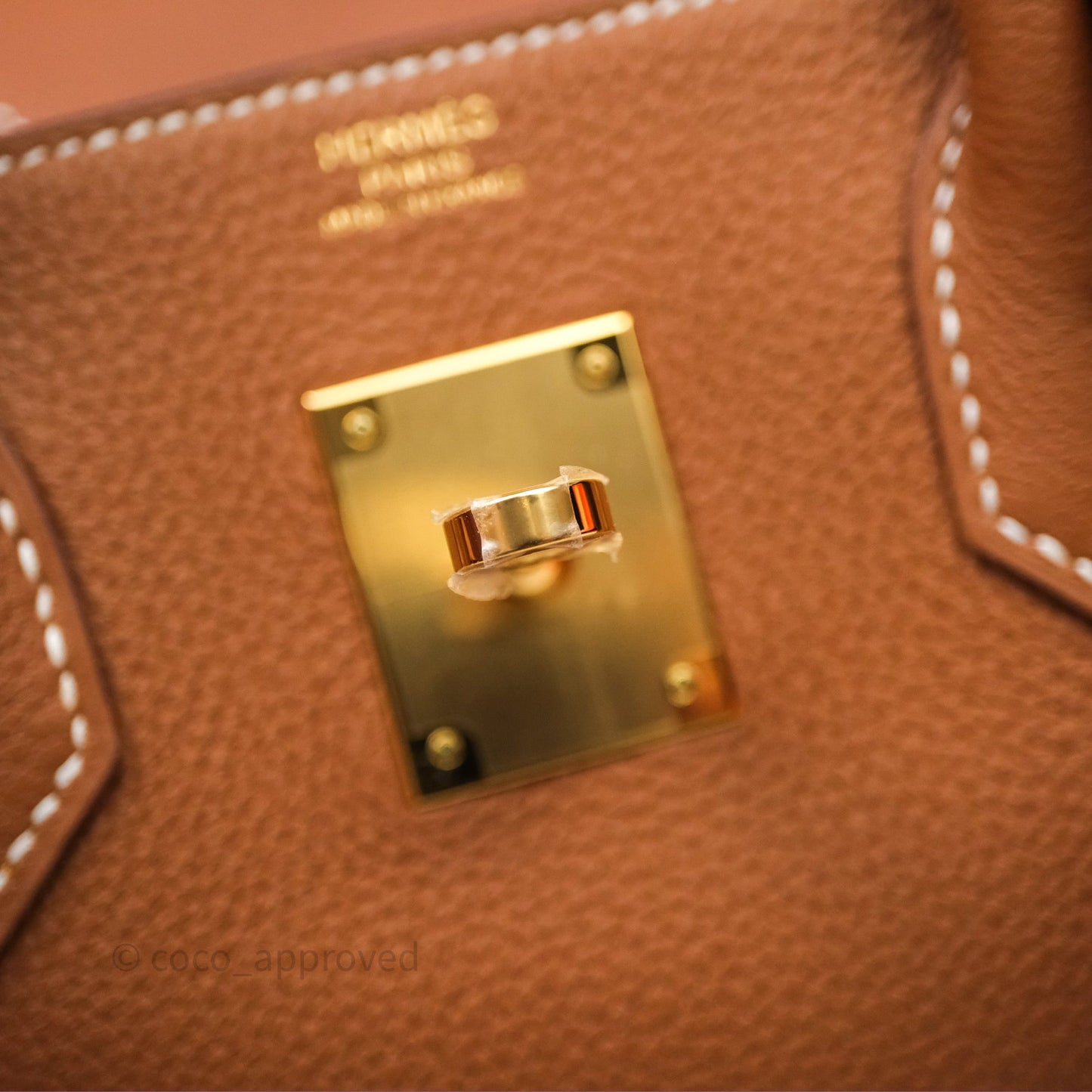 Hermès Birkin 3 In 1 30 Retourne Gold Togo/Swift Gold Hardware