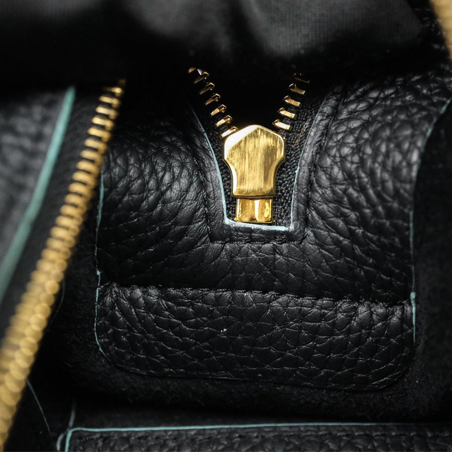 Delvaux Cool Box Mini Taurillon Soft Grained Calfskin Black