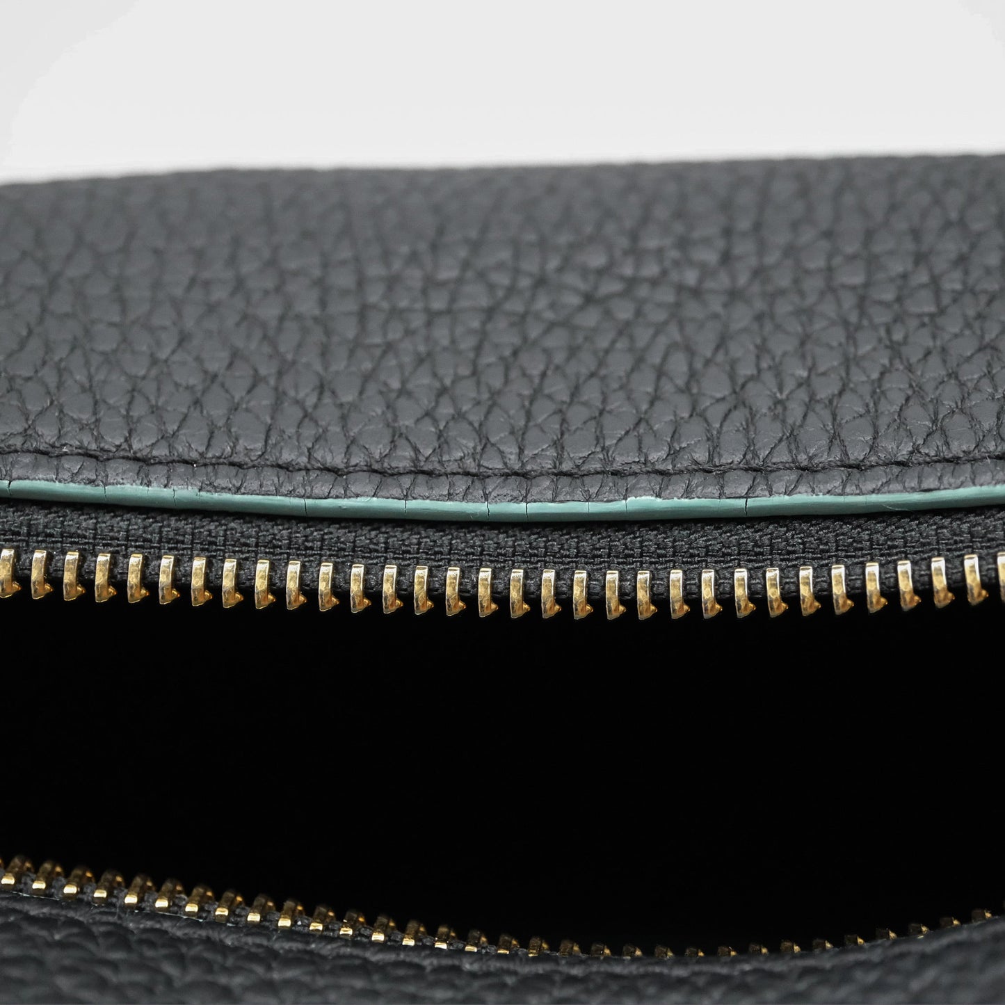 Delvaux Cool Box Mini Taurillon Soft Grained Calfskin Black