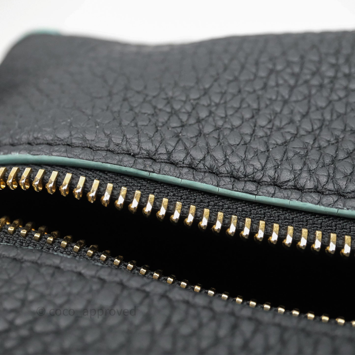 Delvaux Cool Box Mini Taurillon Soft Grained Calfskin Black