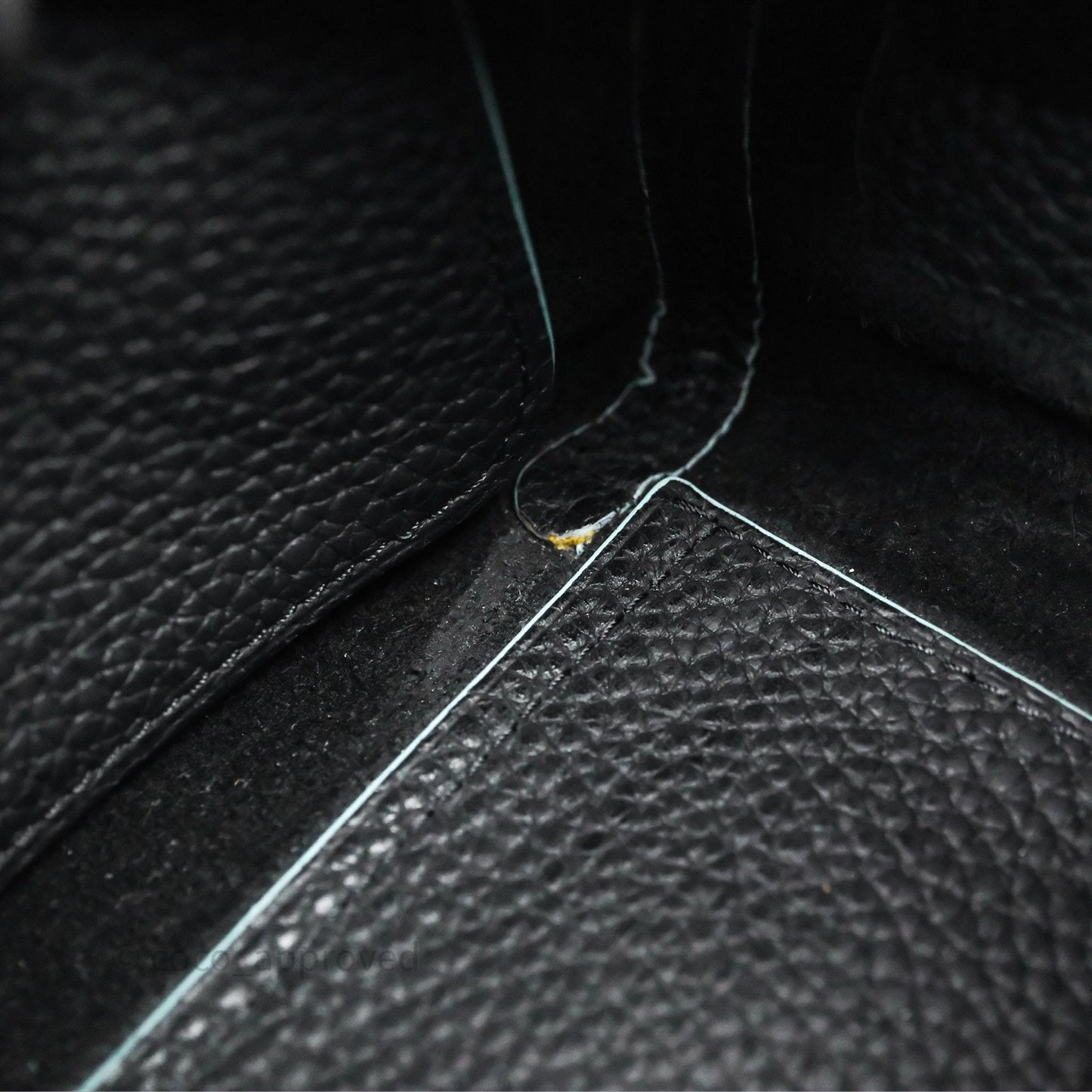 Delvaux Cool Box Mini Taurillon Soft Grained Calfskin Black