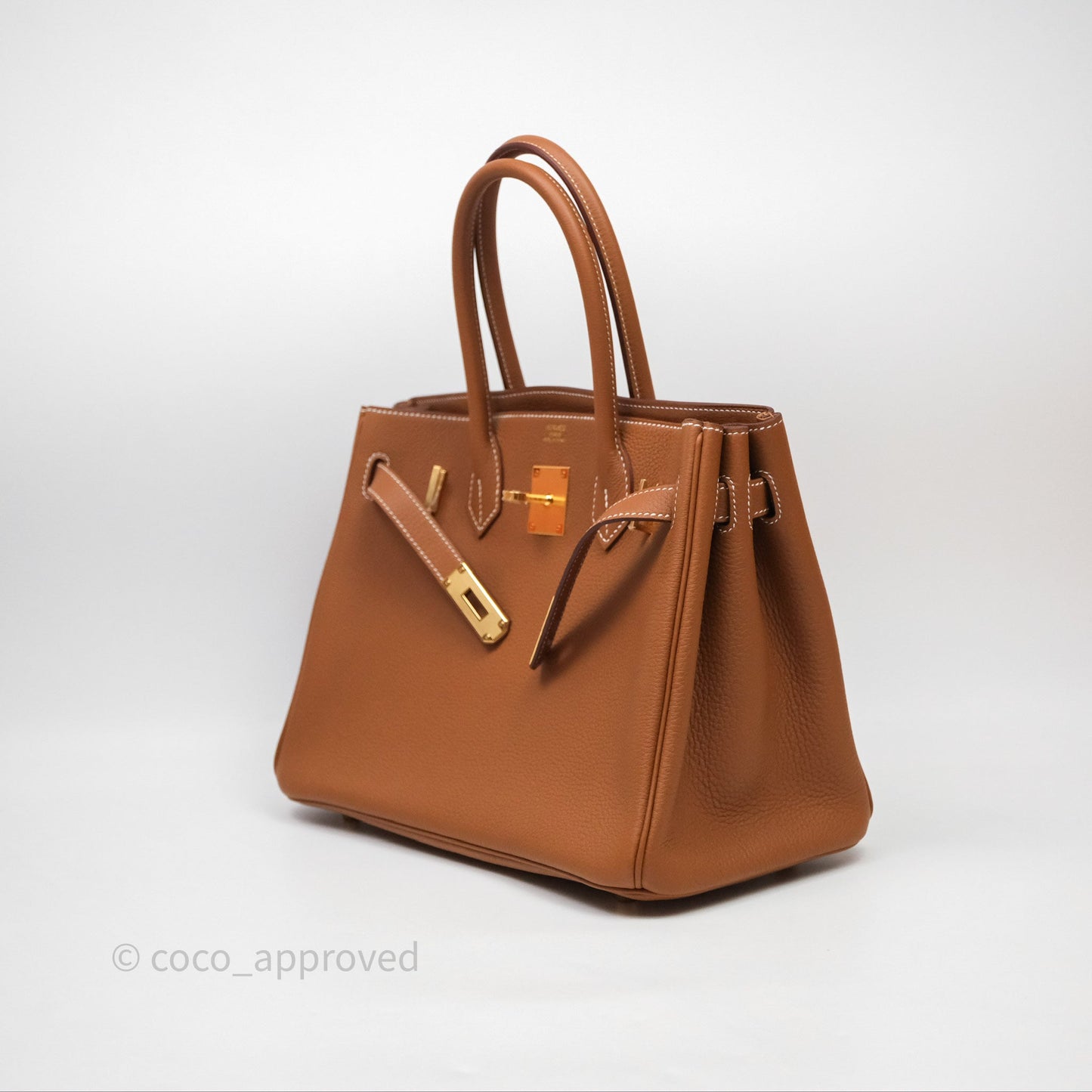 Hermès Birkin 3 In 1 30 Retourne Gold Togo/Swift Gold Hardware