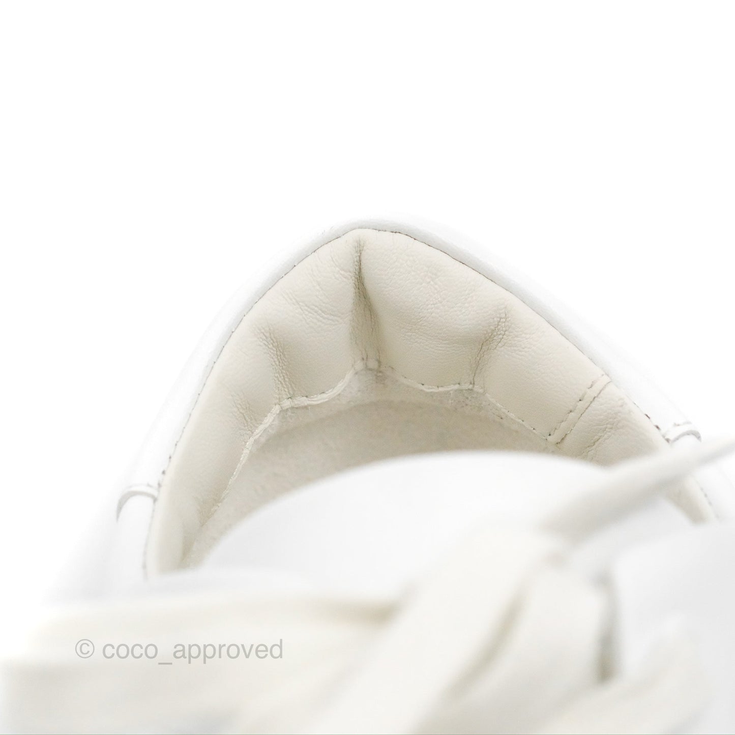 Hermès Day Sneaker Kelly Blanc Palladium Size 36.5