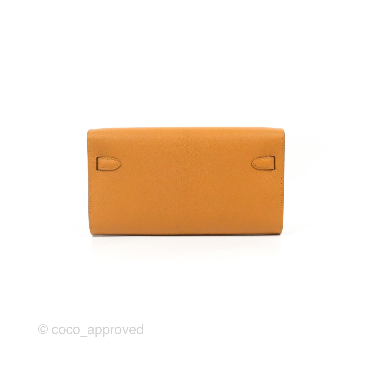 Hermès Kelly To Go Wallet Caramel Chevre Mysore Gold Hardware