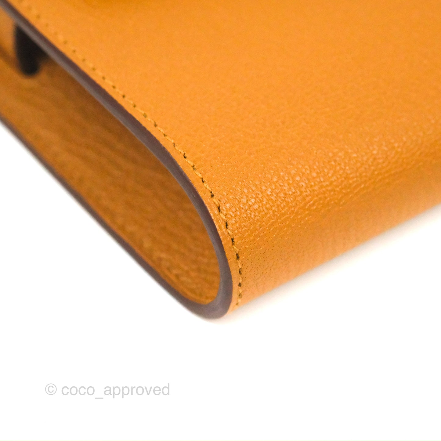 Hermès Kelly To Go Wallet Caramel Chevre Mysore Gold Hardware