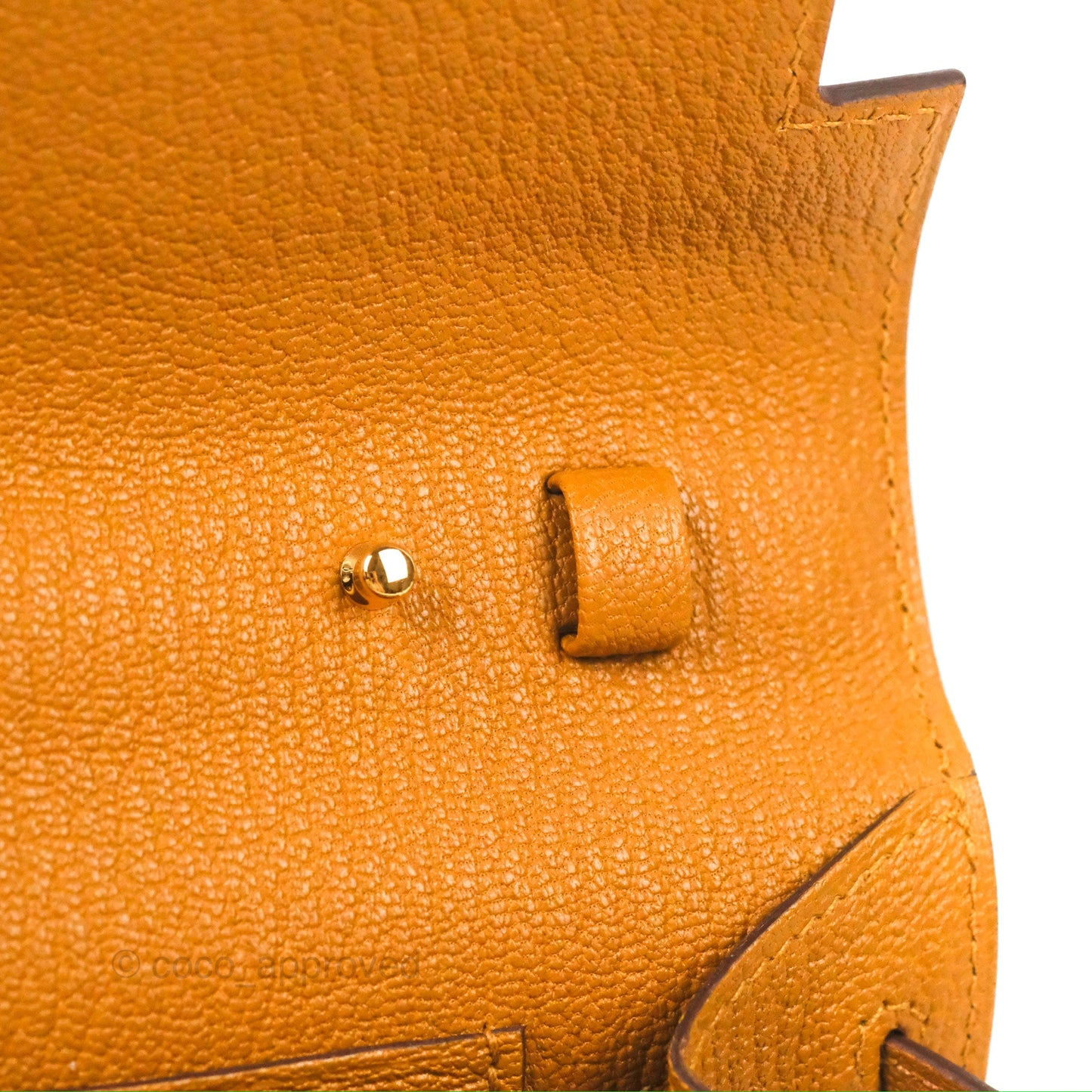 Hermès Kelly To Go Wallet Caramel Chevre Mysore Gold Hardware