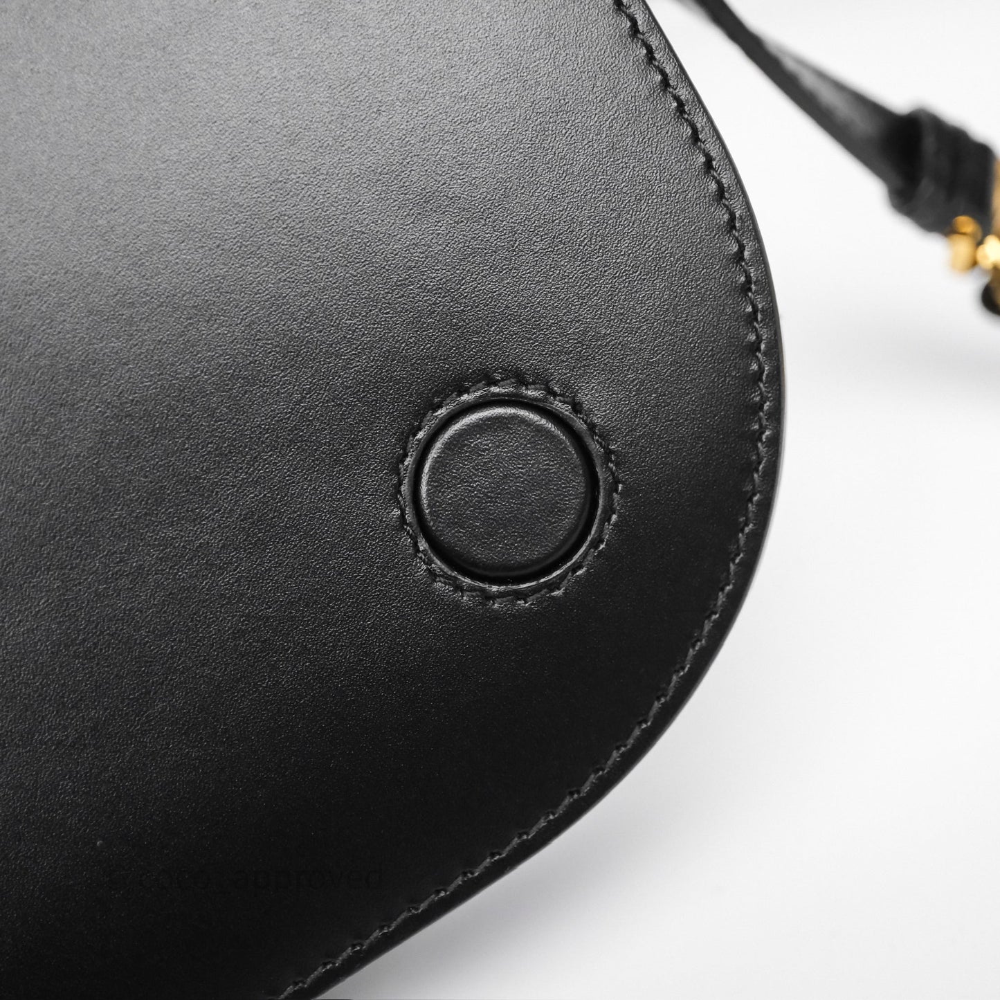 Christian Dior CD Signature Flap Bag with Chain Black CD-Embossed Box Calfskin