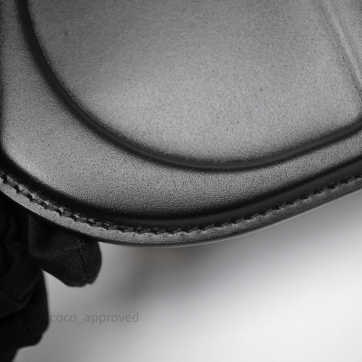 Christian Dior CD Signature Flap Bag with Chain Black CD-Embossed Box Calfskin