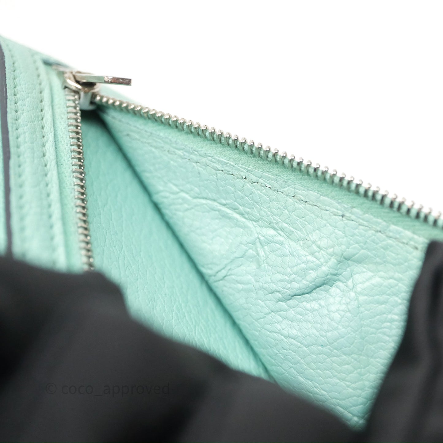 Hermes Bearn Compact Wallet Green Chevre Mysore Palladium Hardware