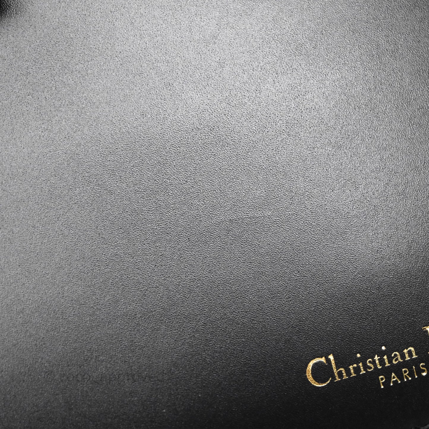 Christian Dior CD Signature Flap Bag with Chain Black CD-Embossed Box Calfskin