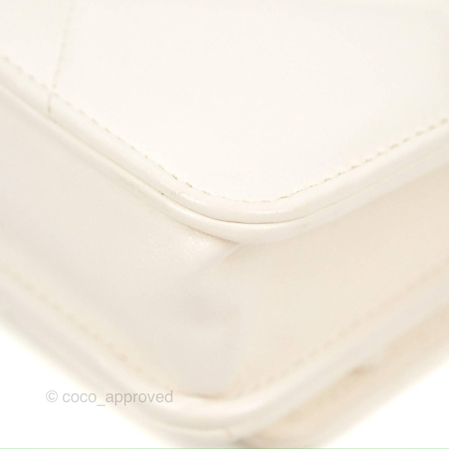 Chanel 19 Wallet on Chain WOC White Mixed Hardware