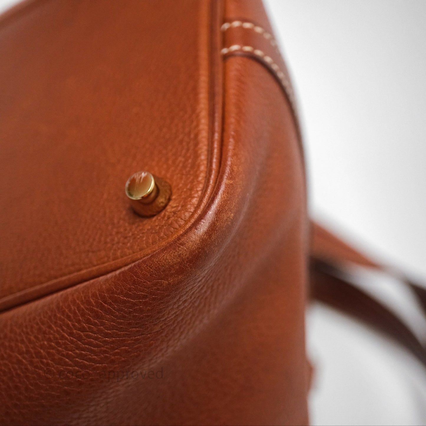 Hermès Picotin Lock 18 Fauve Barenia Gold Hardware