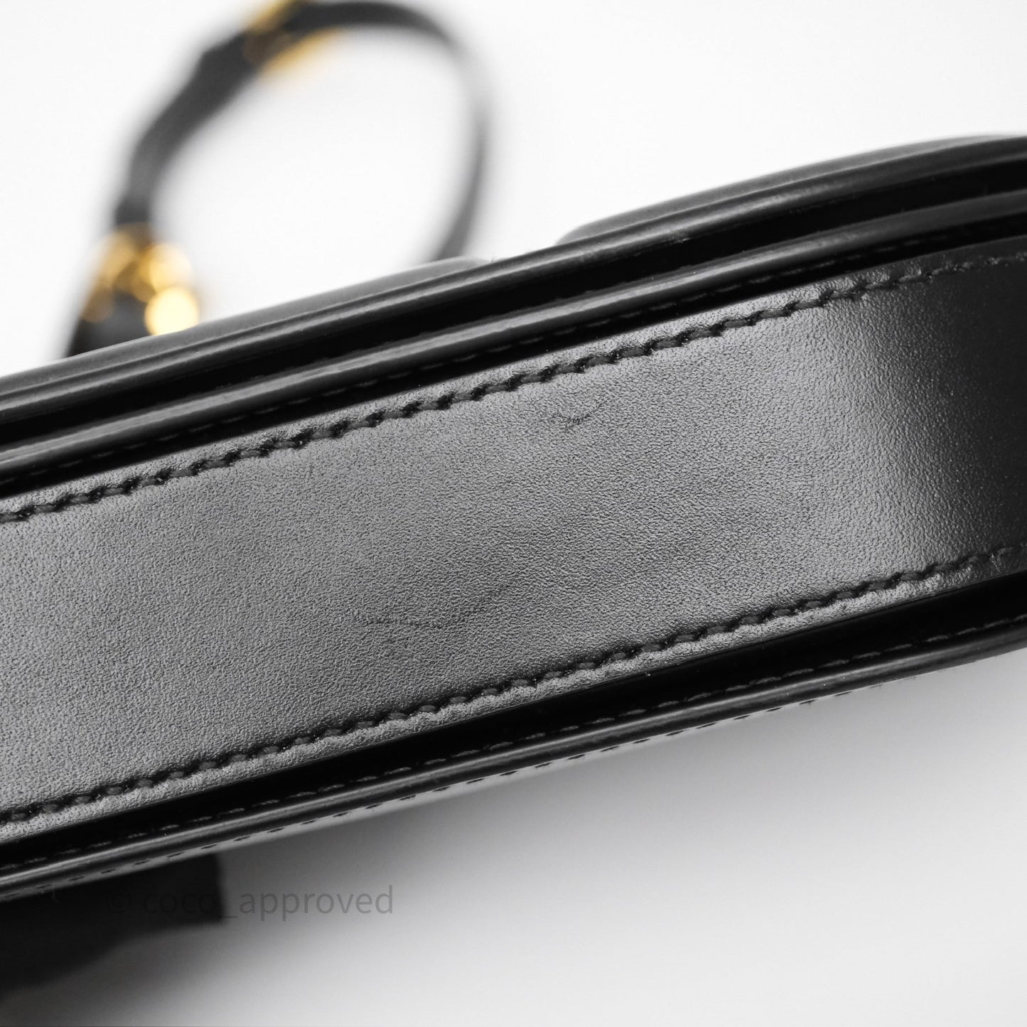 Christian Dior CD Signature Flap Bag with Chain Black CD-Embossed Box Calfskin