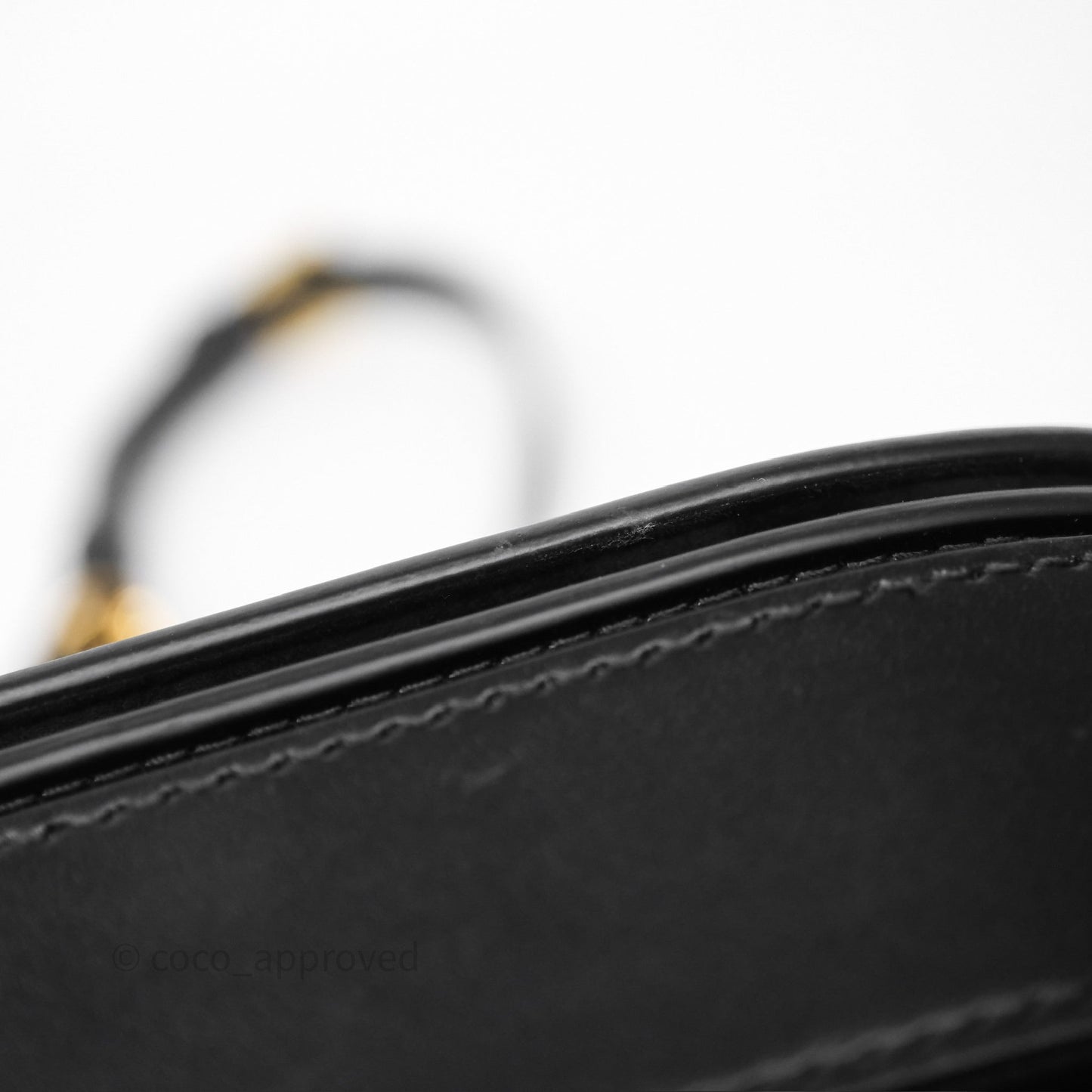 Christian Dior CD Signature Flap Bag with Chain Black CD-Embossed Box Calfskin