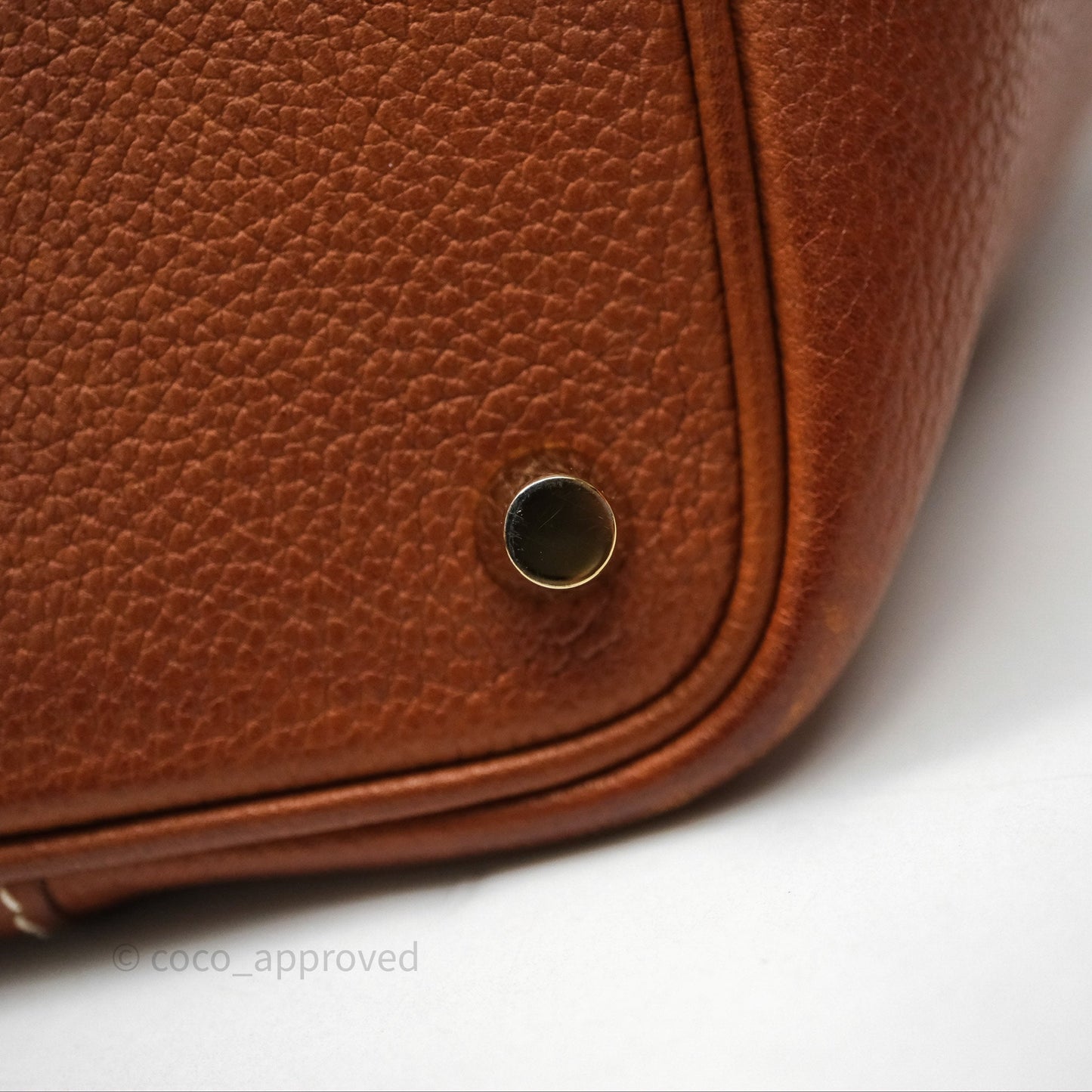 Hermès Picotin Lock 18 Fauve Barenia Gold Hardware