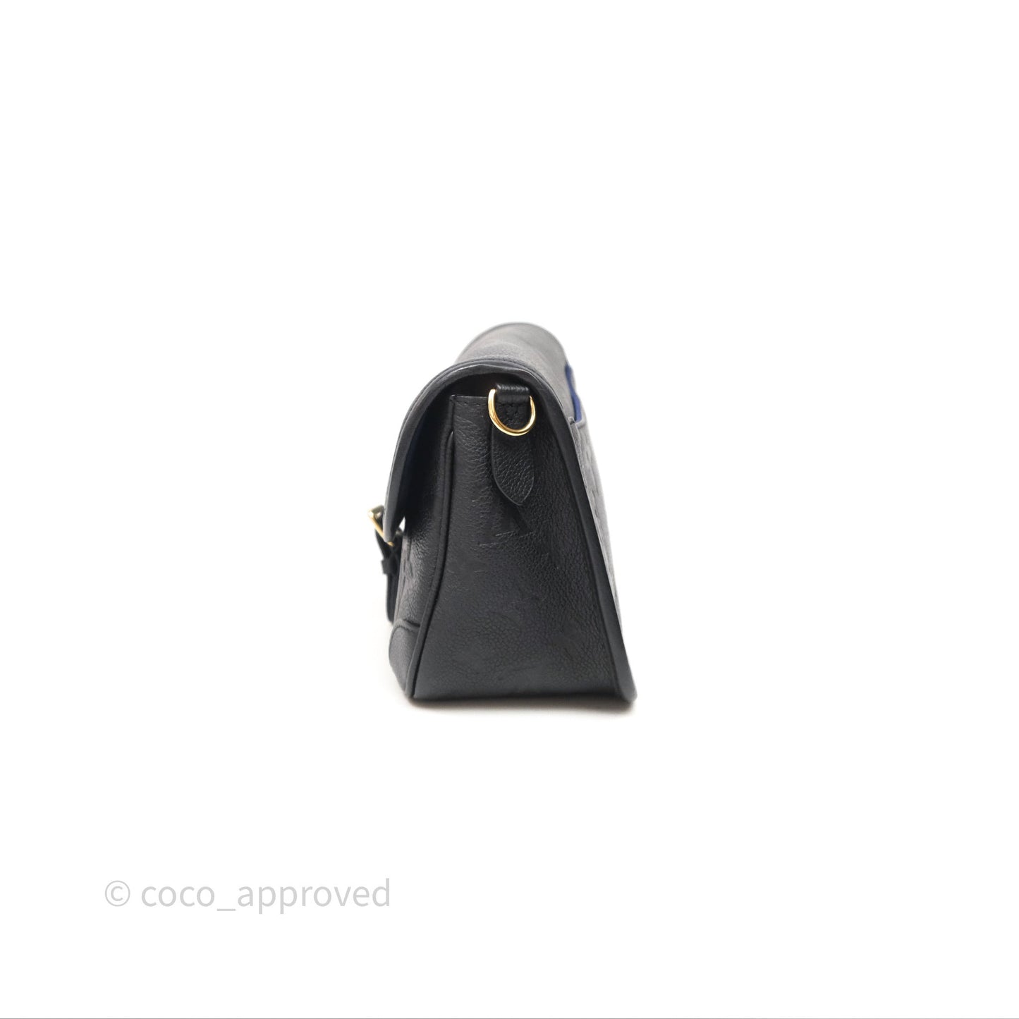 Louis Vuitton Diane Black Monogram Empreinte Leather