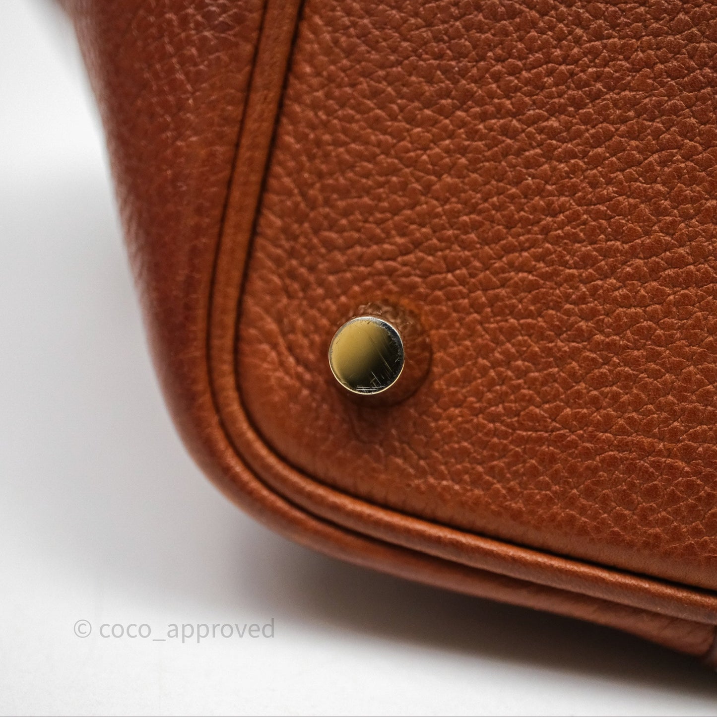 Hermès Picotin Lock 18 Fauve Barenia Gold Hardware