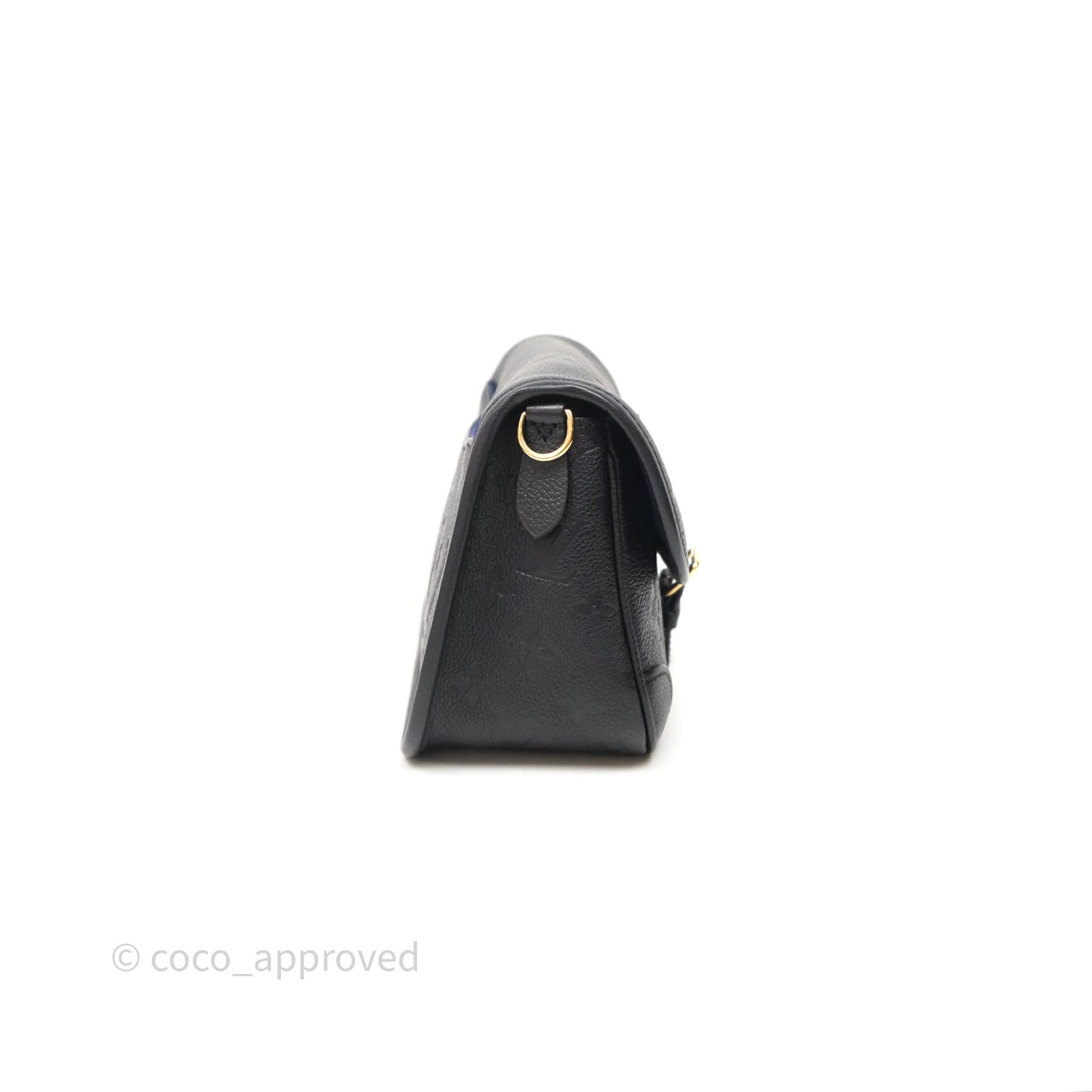 Louis Vuitton Diane Black Monogram Empreinte Leather