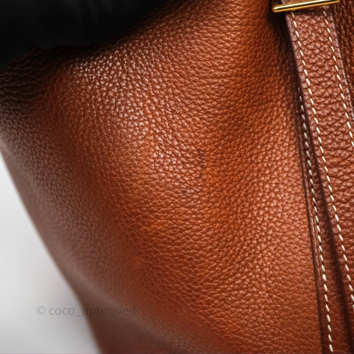 Hermès Picotin Lock 18 Fauve Barenia Gold Hardware