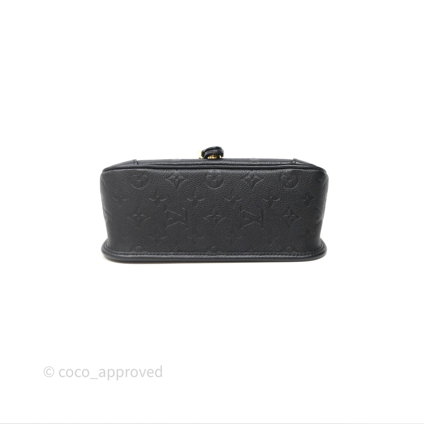 Louis Vuitton Diane Black Monogram Empreinte Leather