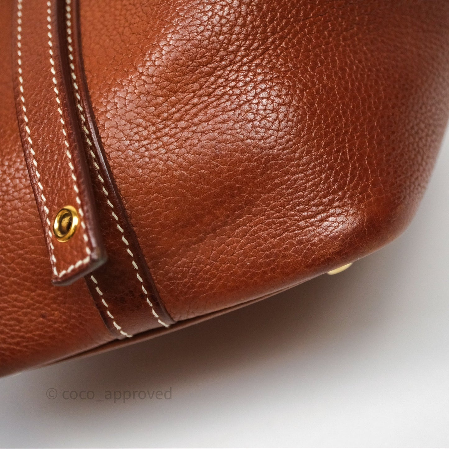 Hermès Picotin Lock 18 Fauve Barenia Gold Hardware