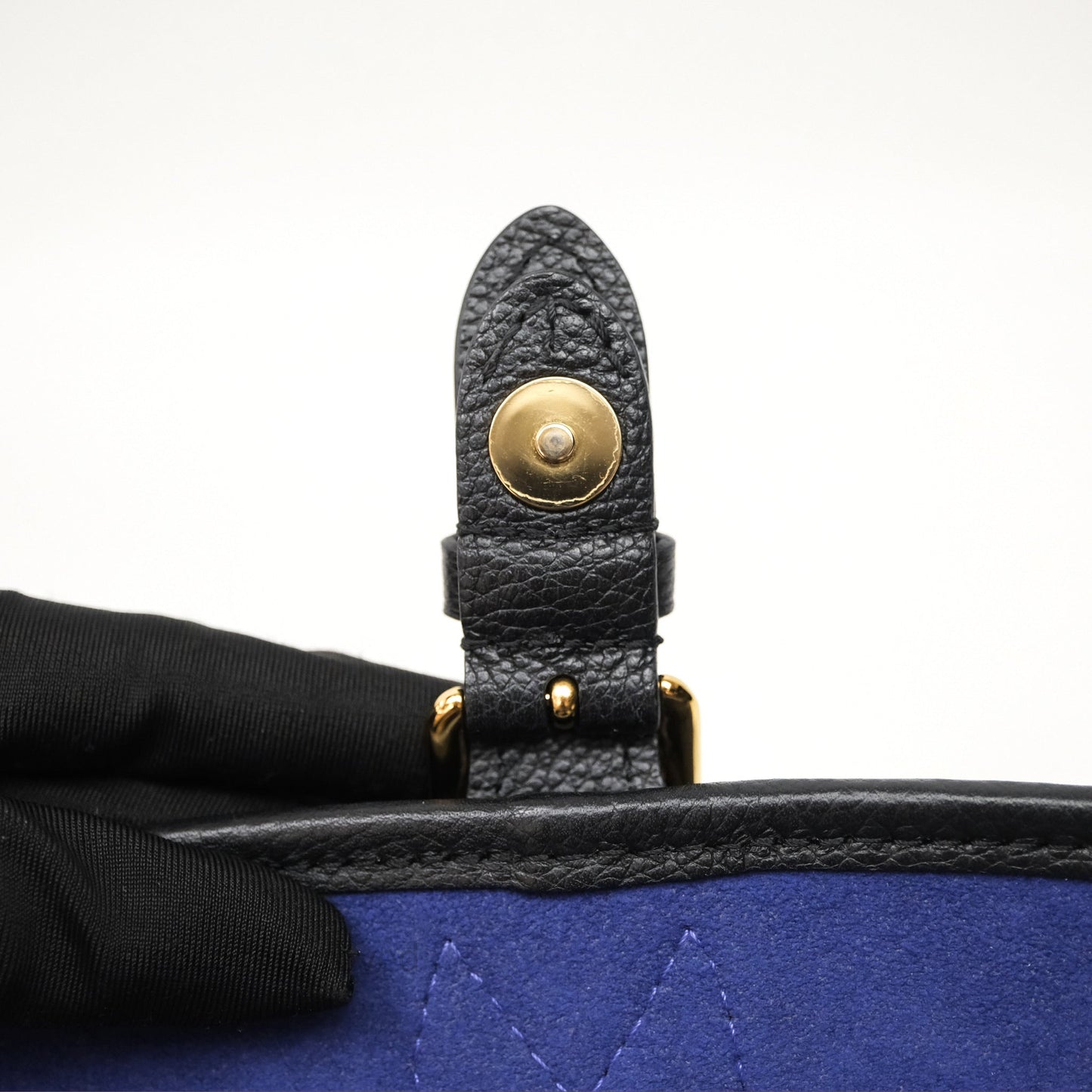 Louis Vuitton Diane Black Monogram Empreinte Leather