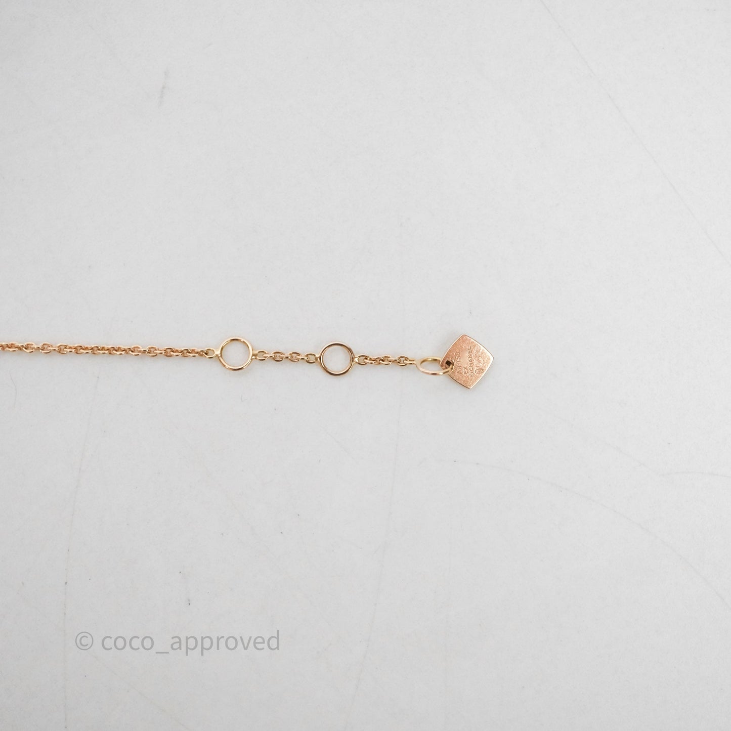 Chanel Coco Crush Bracelet 18K Diamond Beige Gold Hardware