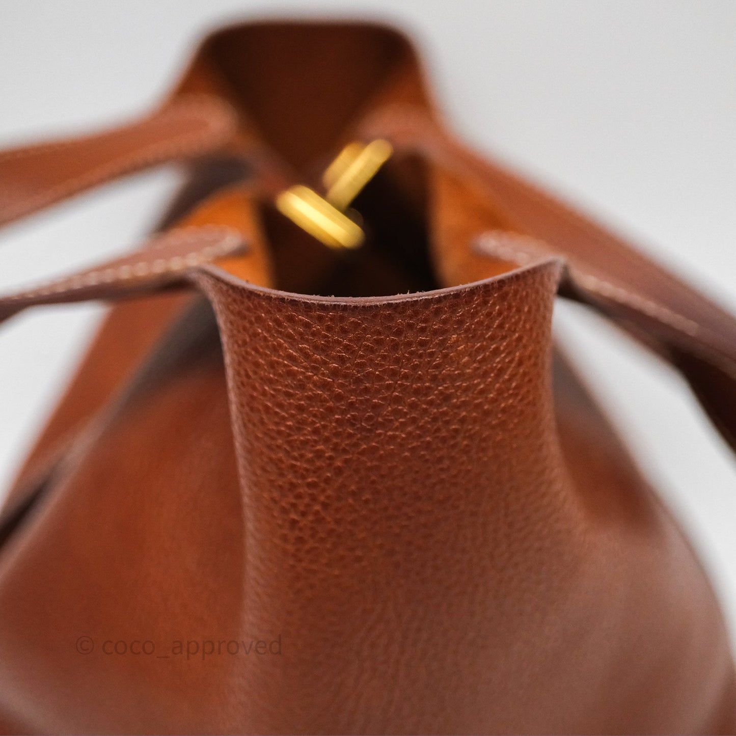Hermès Picotin Lock 18 Fauve Barenia Gold Hardware