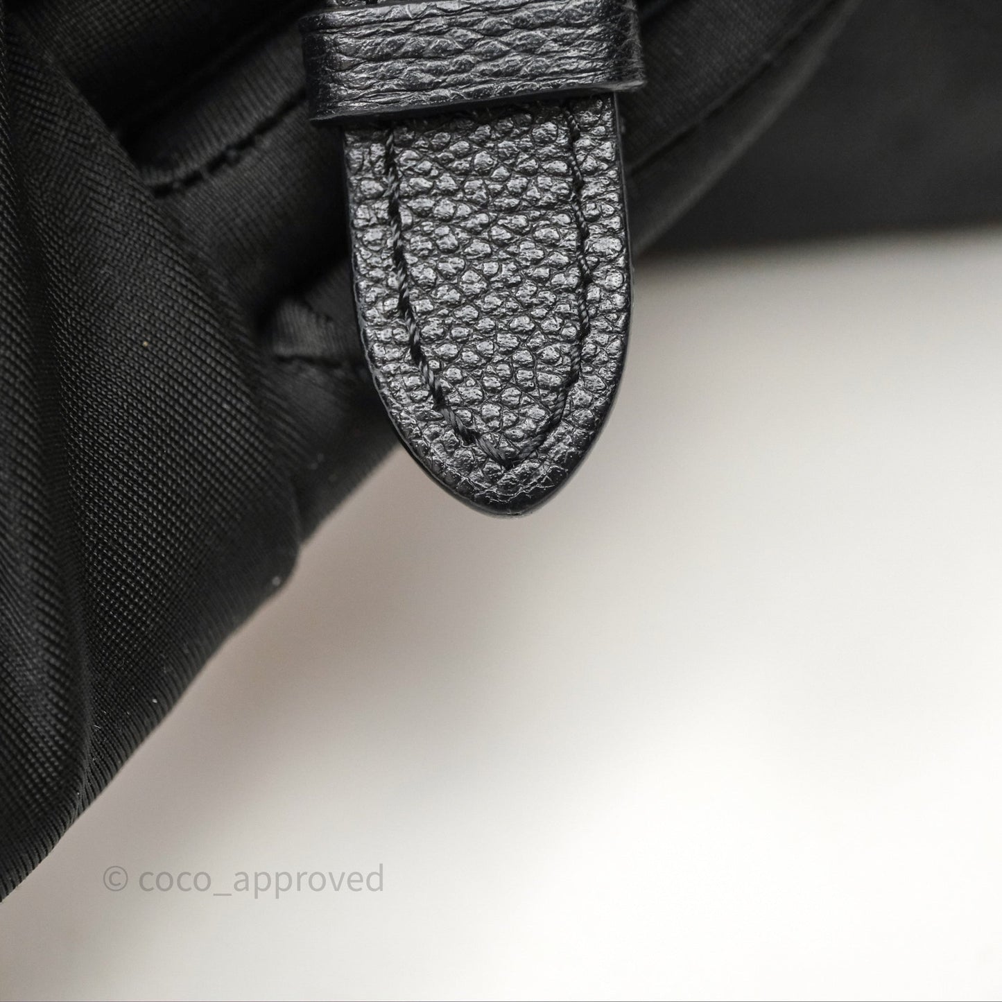 Louis Vuitton Diane Black Monogram Empreinte Leather