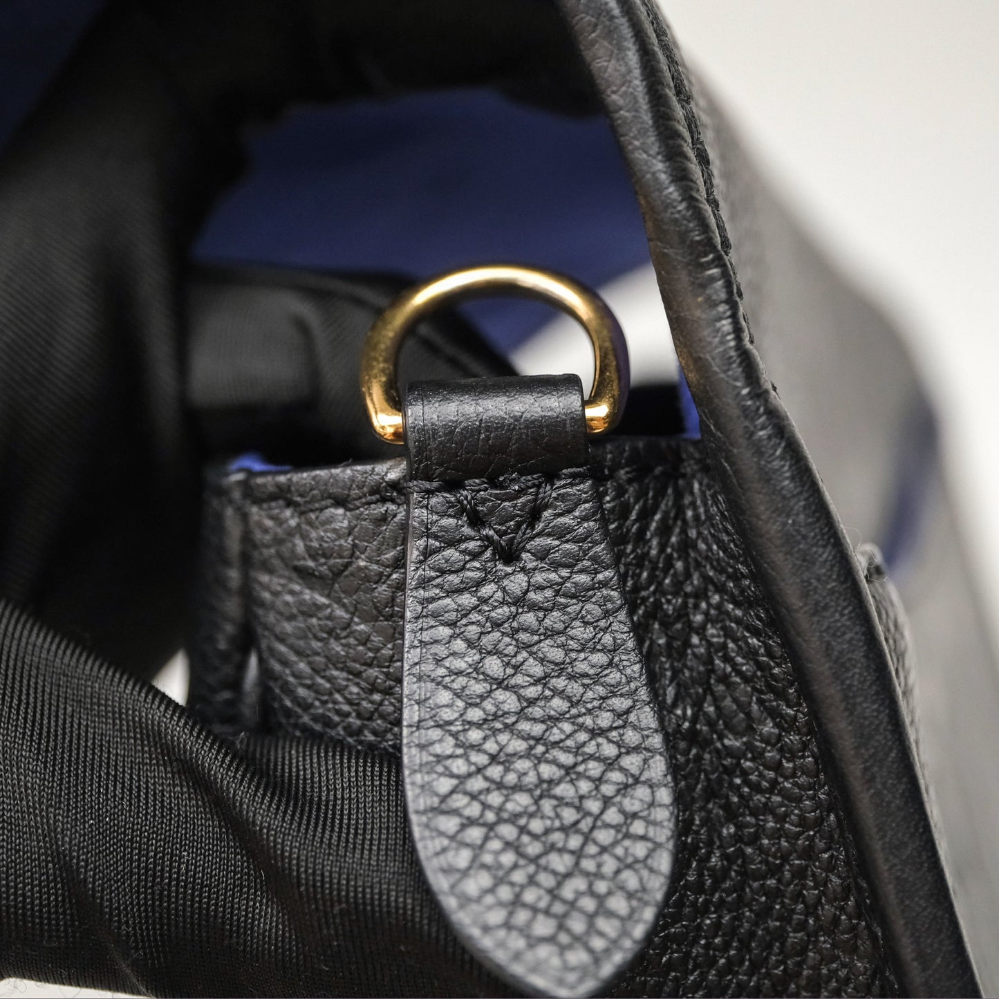 Louis Vuitton Diane Black Monogram Empreinte Leather